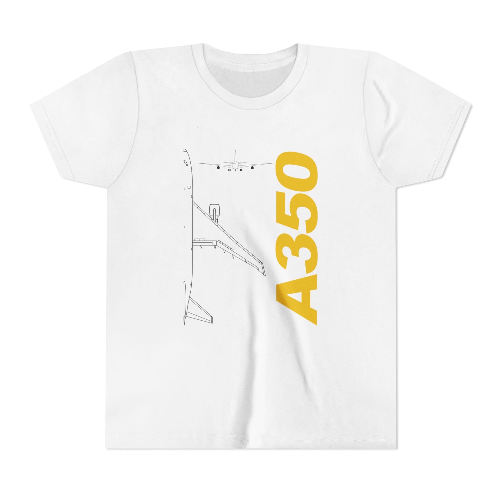Airbus A350 - Unisex Youth Short Sleeve Tee
