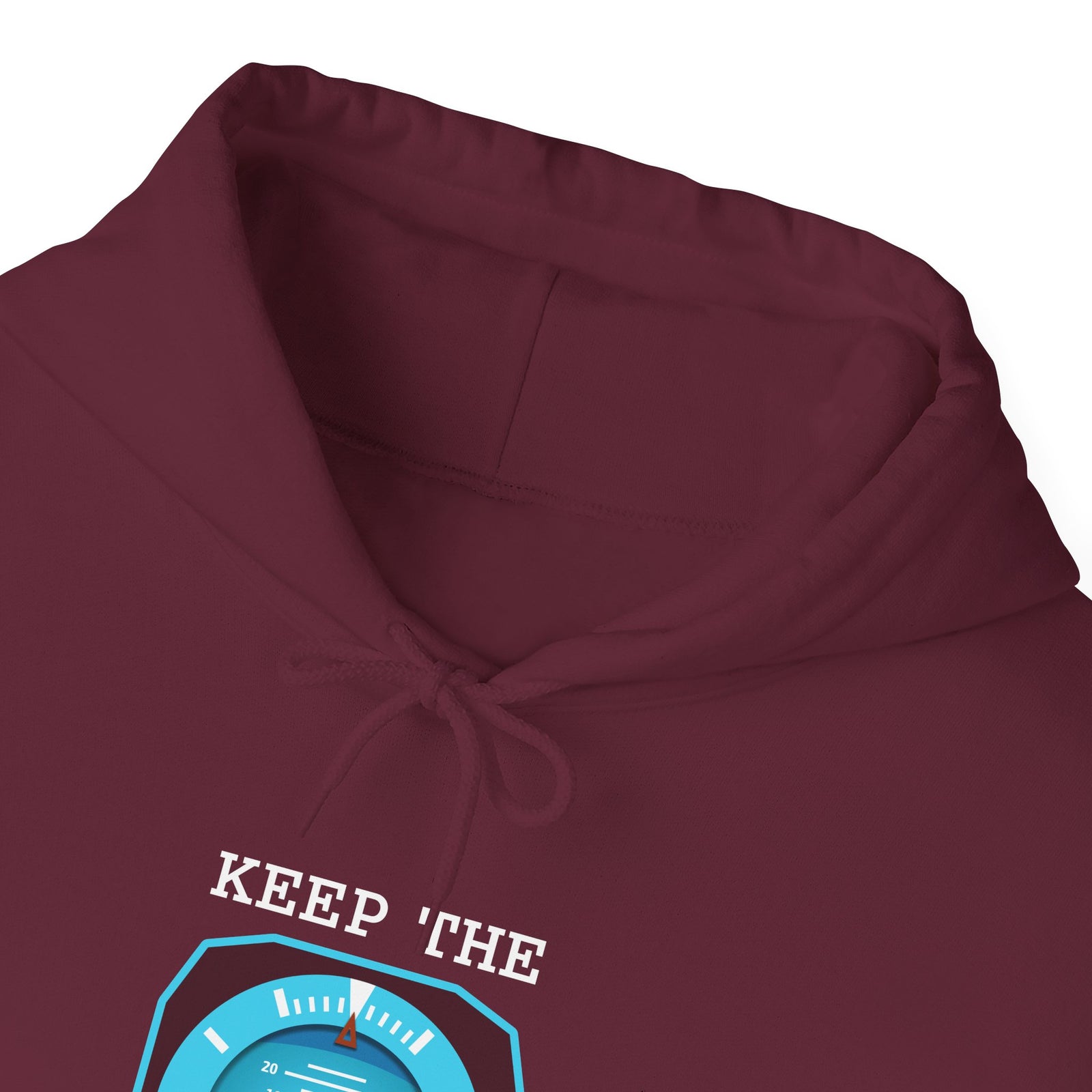 Keep The Blue Side Up - Unisex Pullover Hoodie