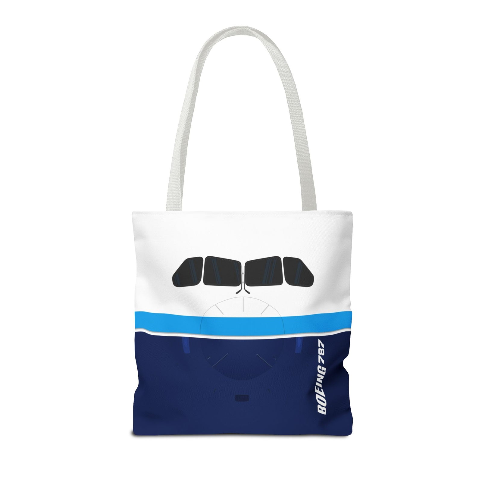 787 Tote Bag — Printed Green Travel Tote