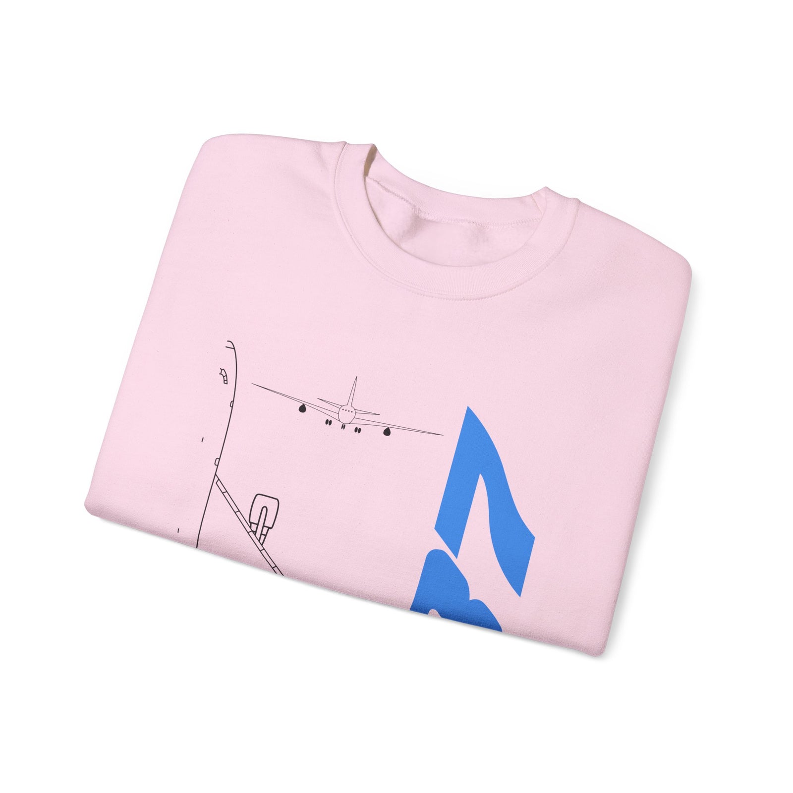 Boeing 787 Crewneck Sweatshirt - Travel Inspiring Cozy Apparel