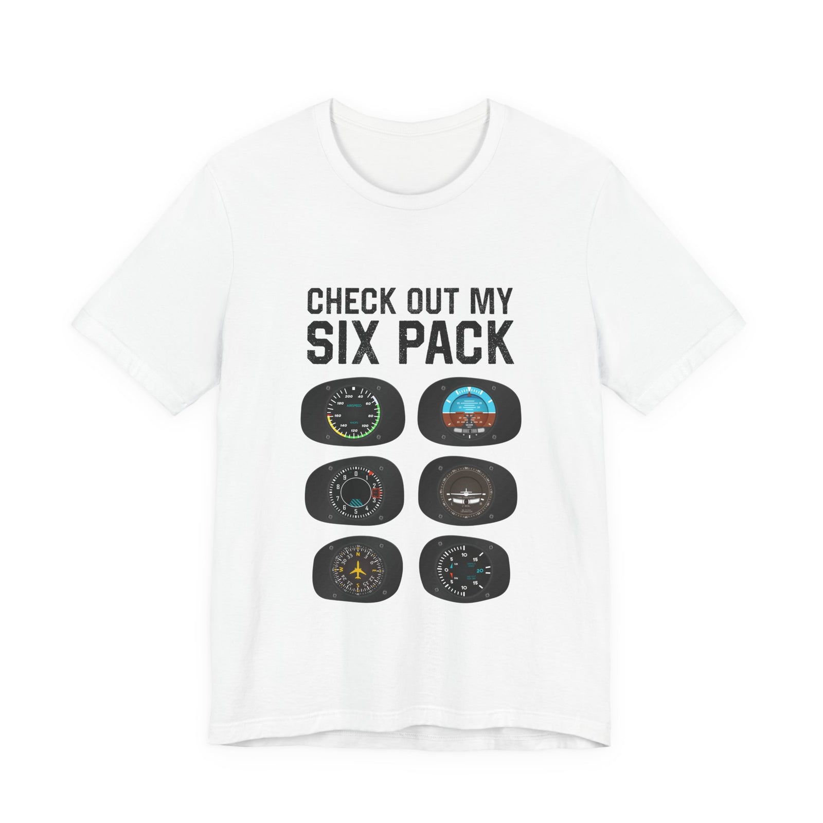 Check Out My Six Pack - Unisex Jersey Tee