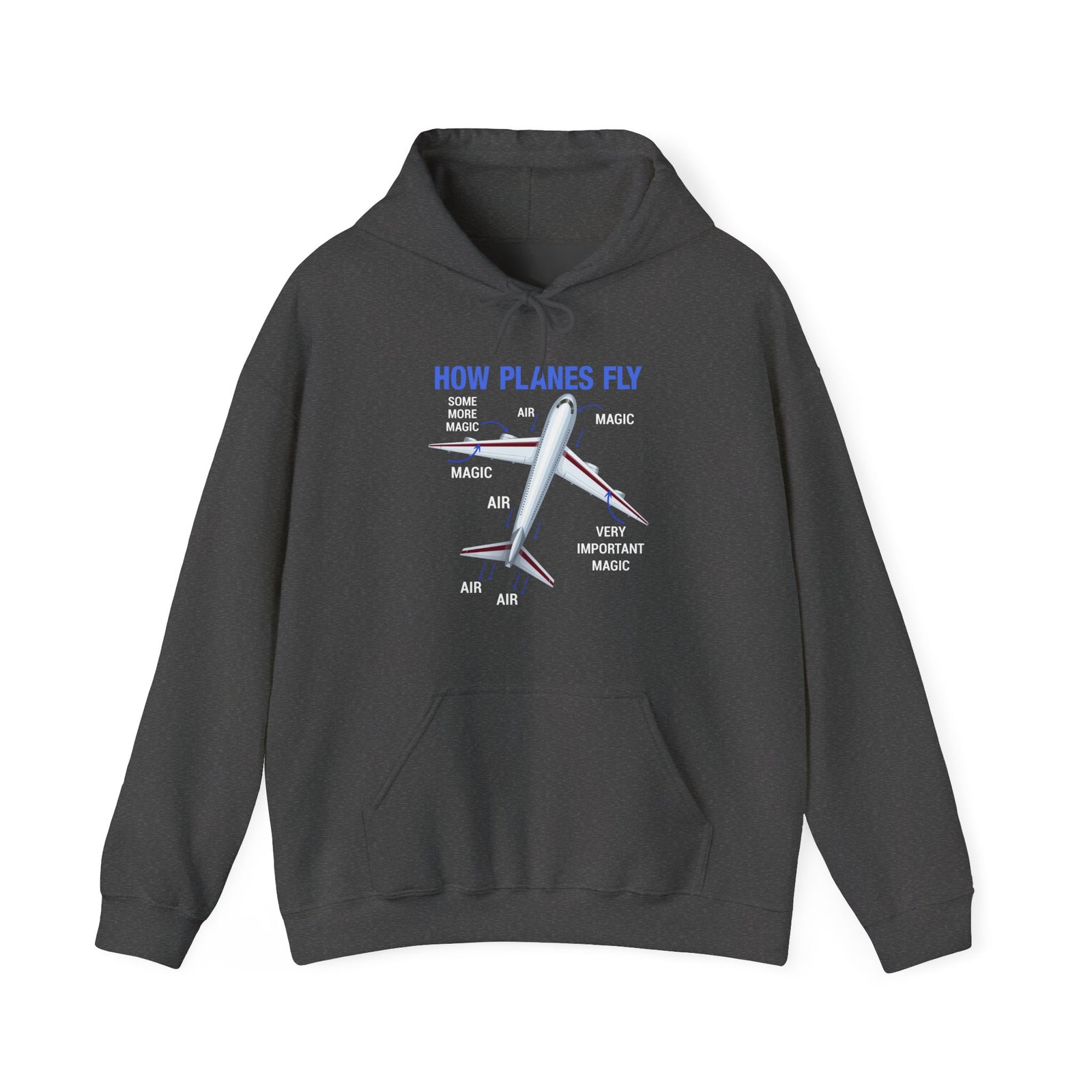 How Planes Fly - Pullover Hoodie