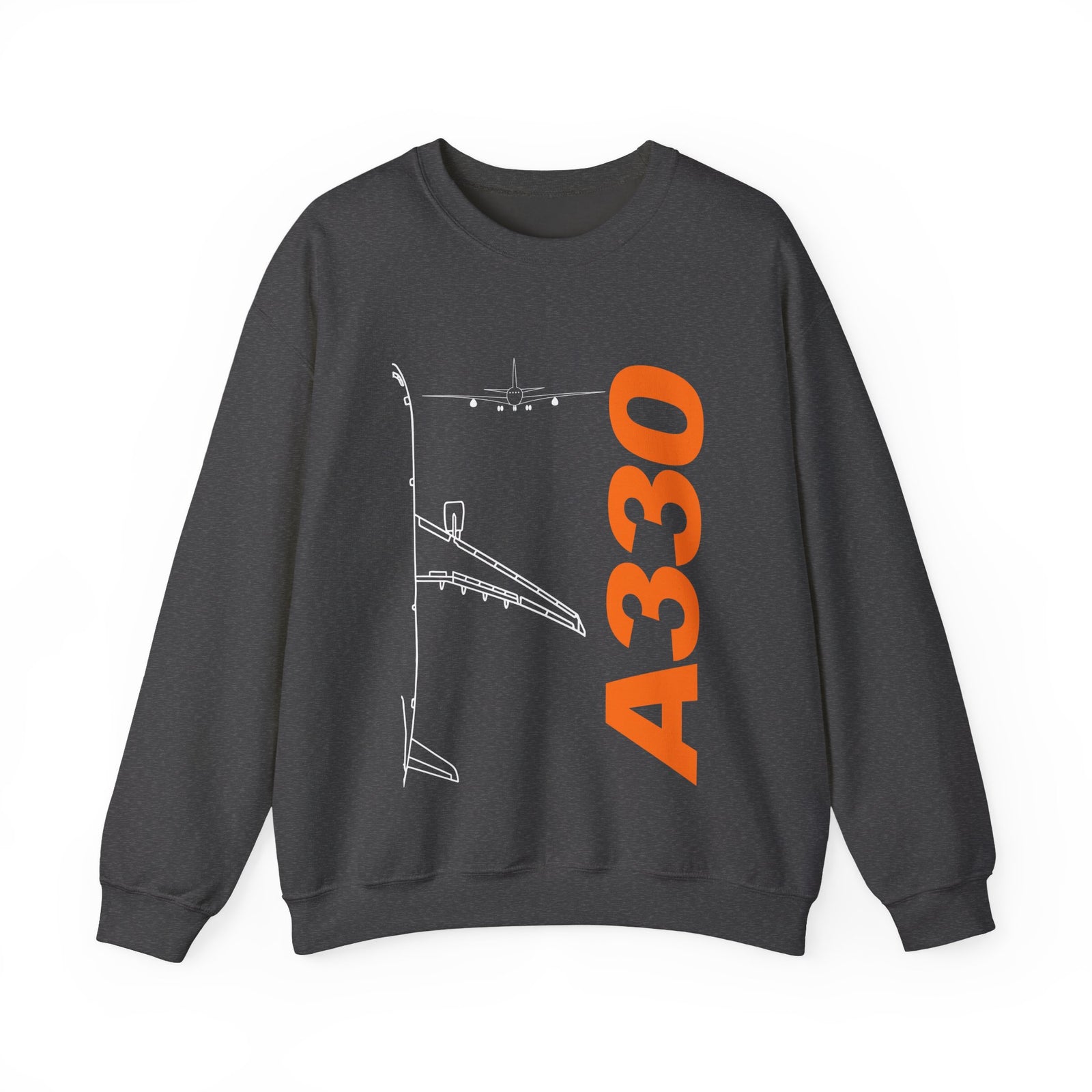Airbus A330 Crewneck Sweatshirt - Travel Inspiring Cozy Apparel