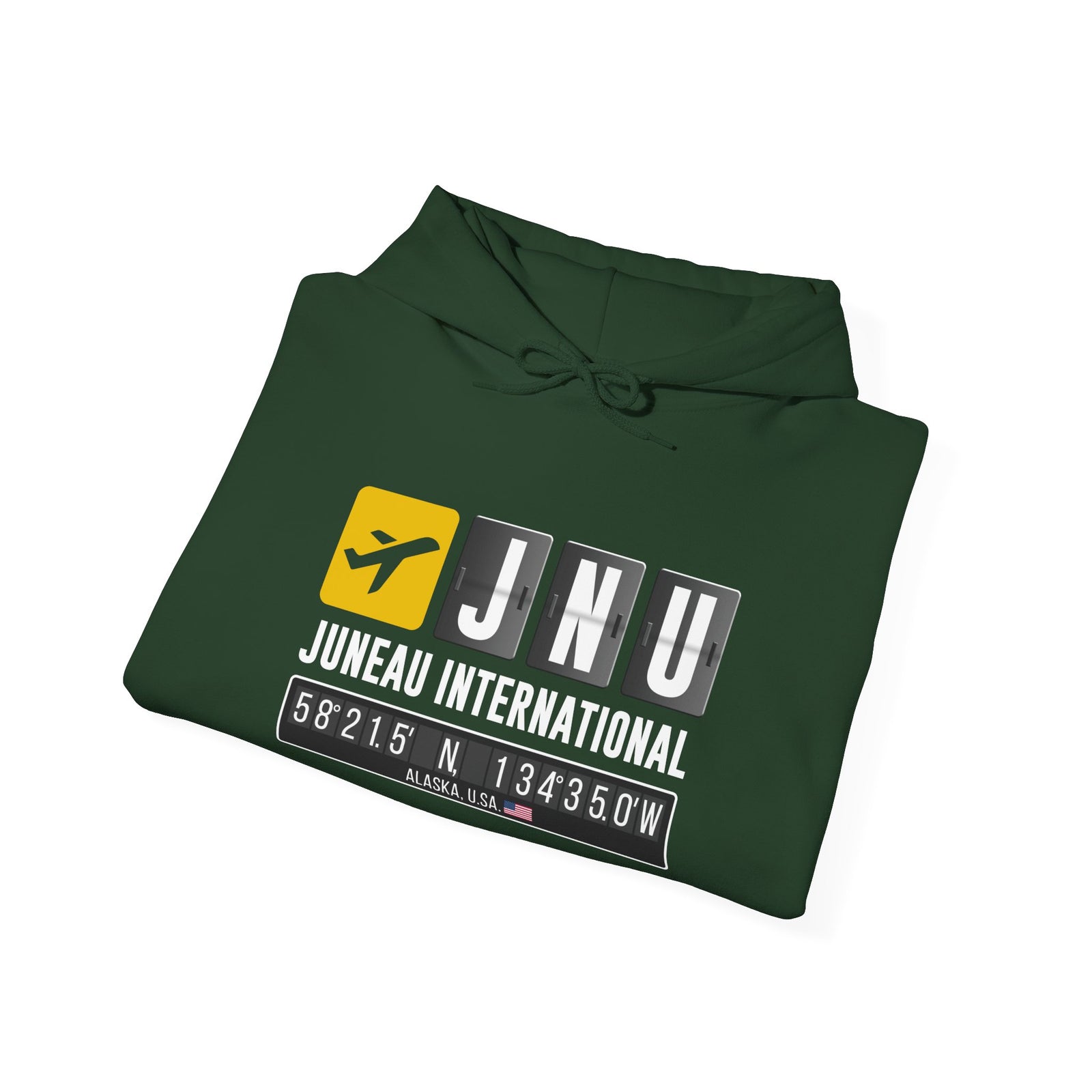 JNU Juneau International Airport - Pullover Hoodie