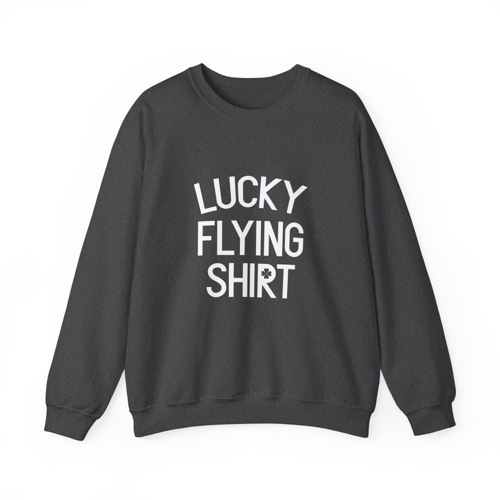 Lucky Flying Shirt Crewneck Sweatshirt - Travel Inspiring Cozy Apparel