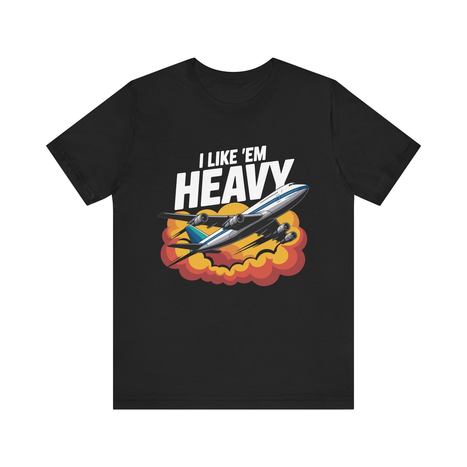 I like 'Em Heavy - Unisex Jersey Tee