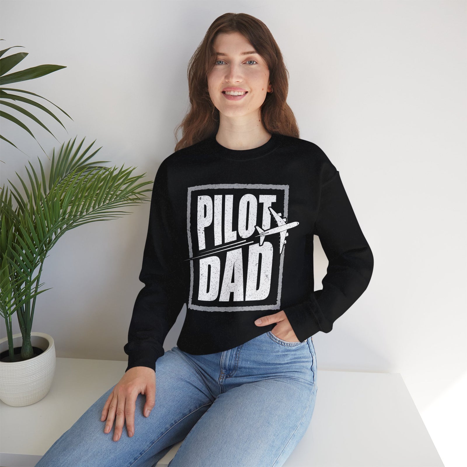 Pilot Dad - Unisex Crewneck Sweatshirt