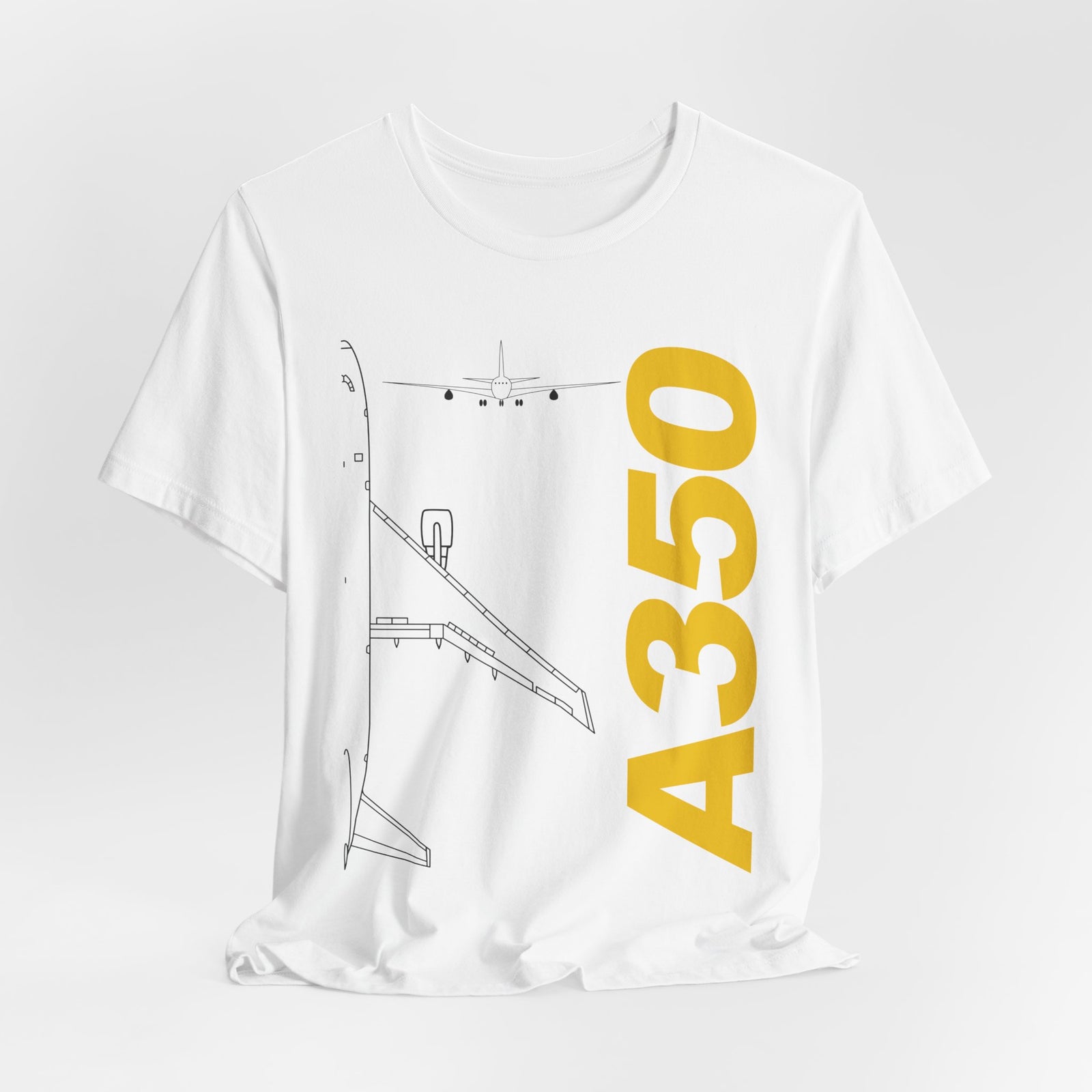 Airbus A350 Unisex Jersey Tee - Perfect for Aviation Enthusiasts