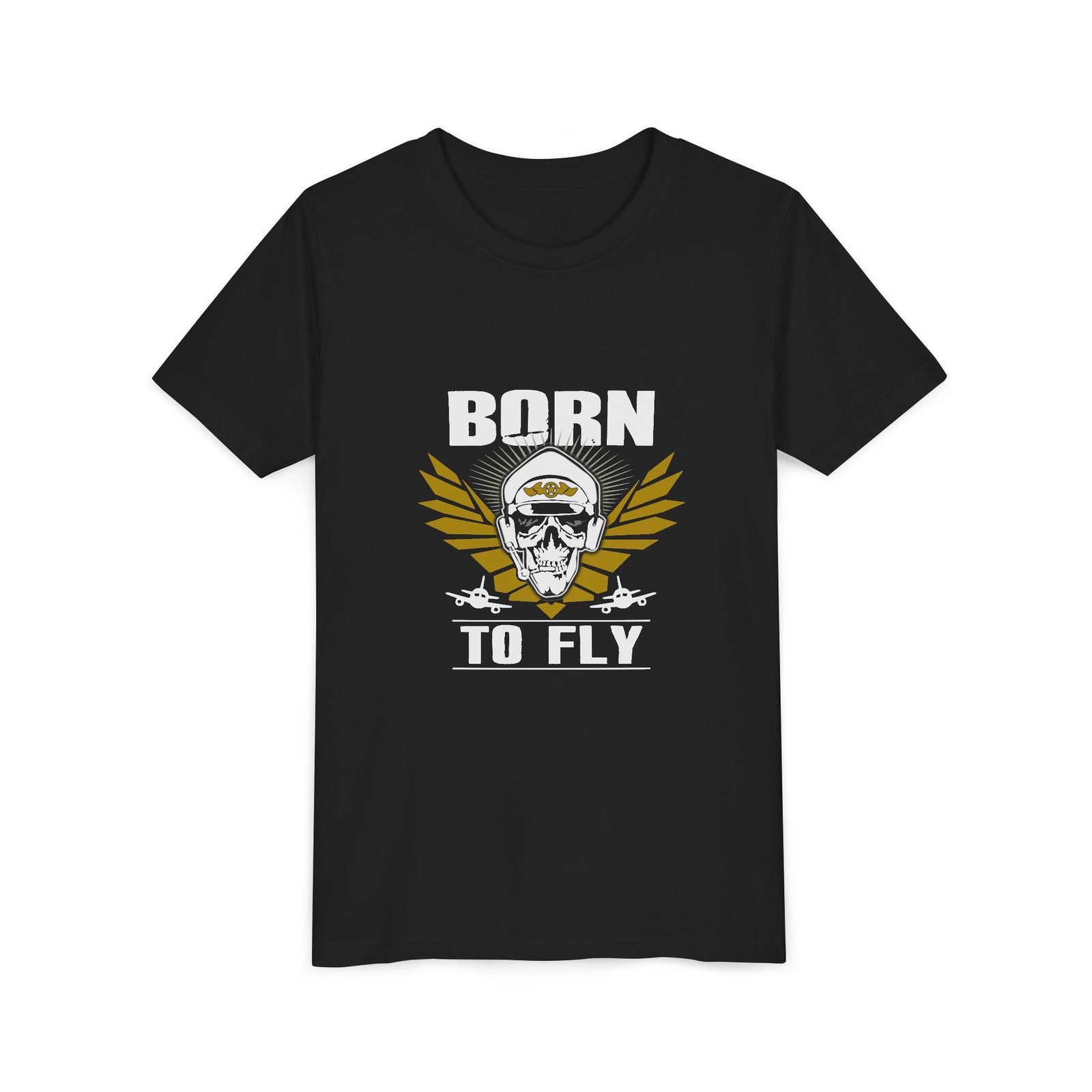 Born To Fly - Unisex Youth Short Sleeve Tee