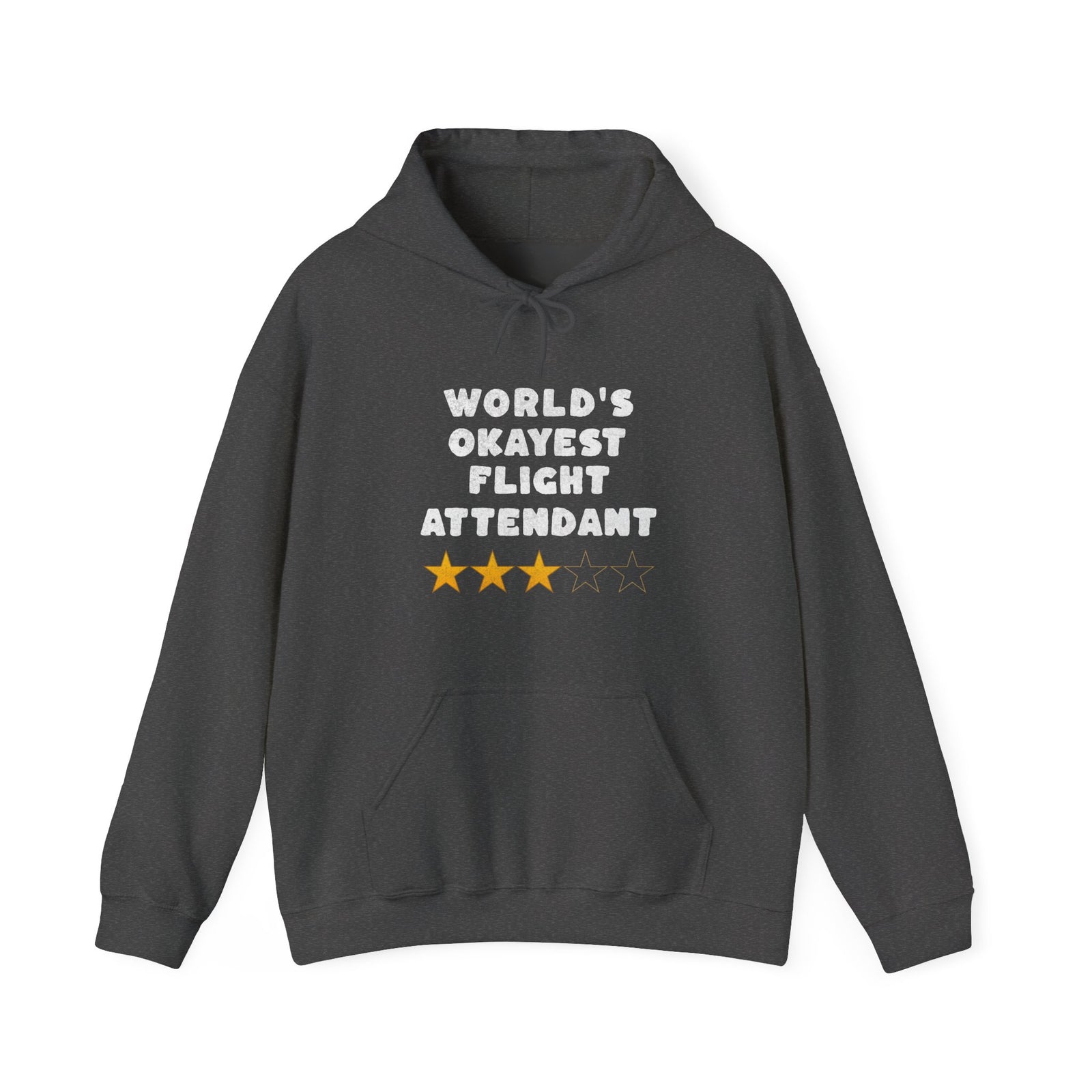 Worlds Okayest Flight Attendant - Pullover Hoodie