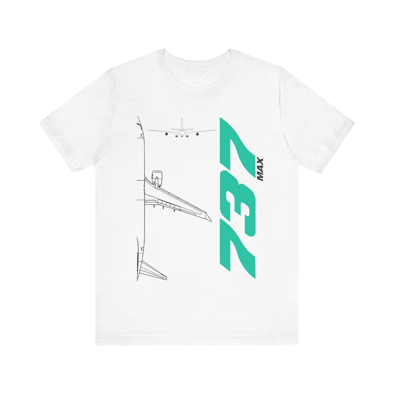 Boeing 737 Max Unisex Jersey Tee - Perfect for Aviation Enthusiasts