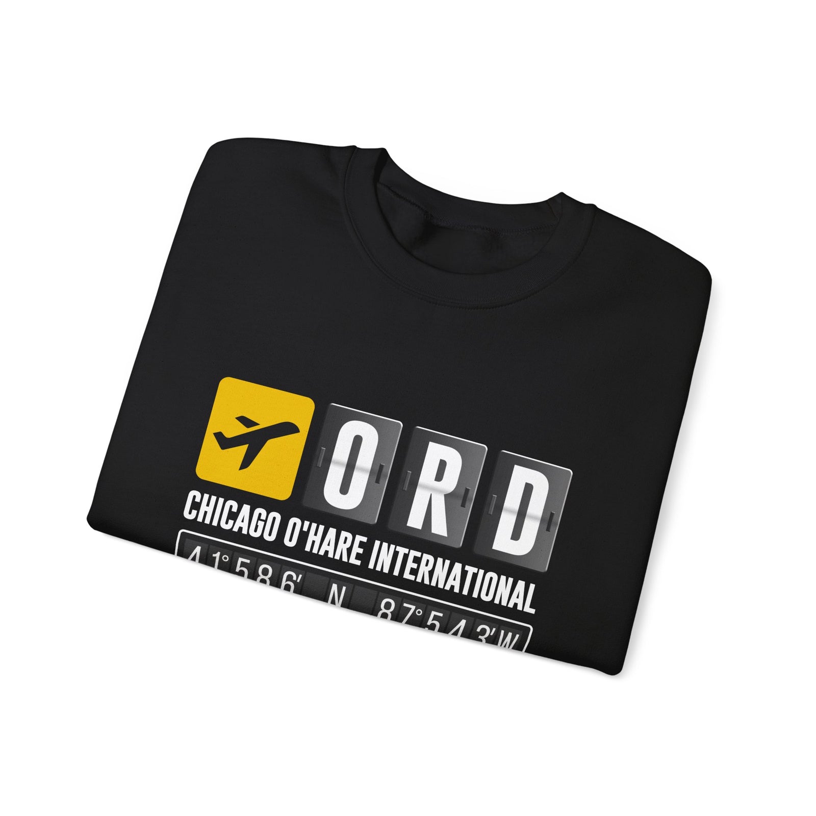 ORD Chicago O'Hare International Airport - Crewneck Sweatshirt