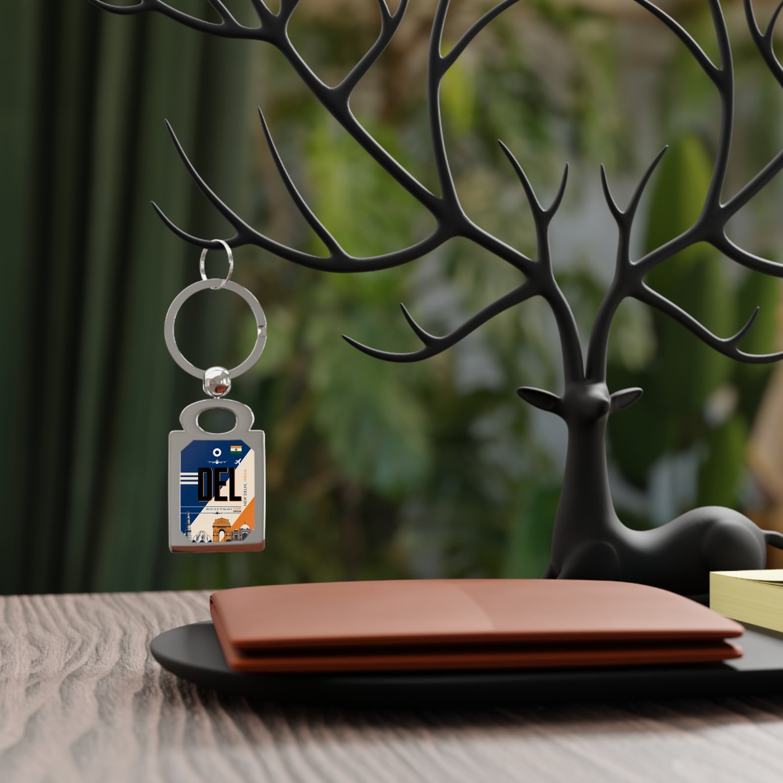 DEL - Rectangle Keyring