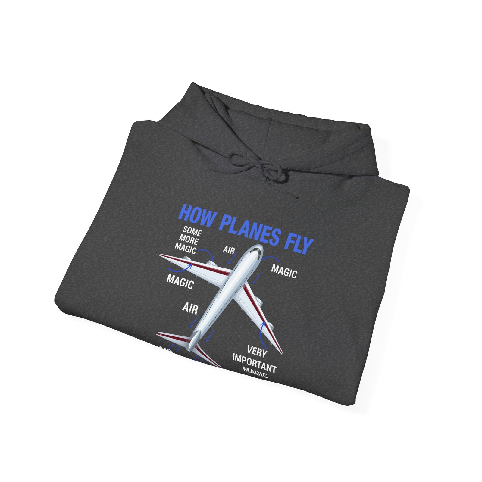 How Planes Fly - Pullover Hoodie