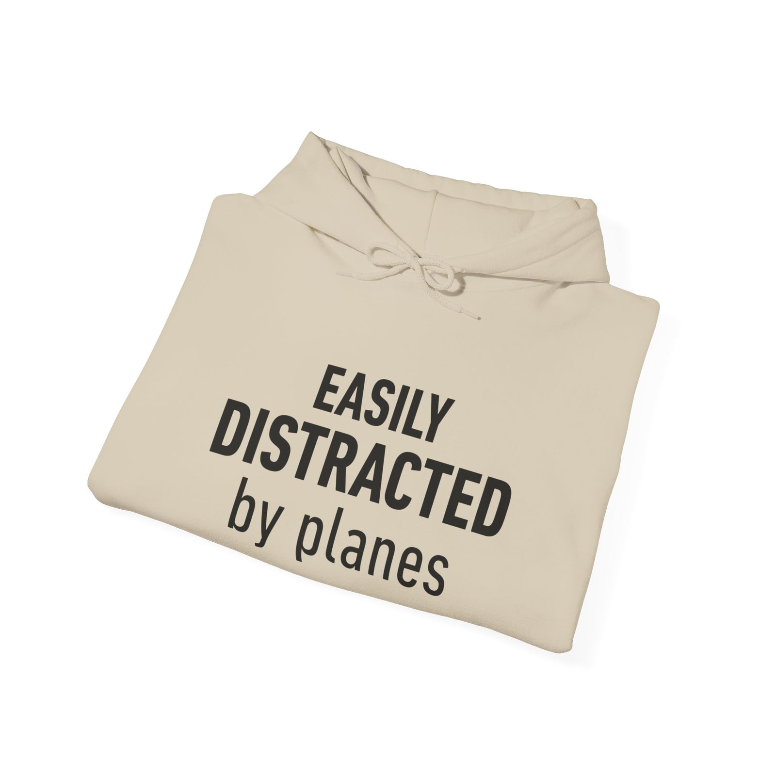 Easily Distracted by Planes - Pullover Hoodie