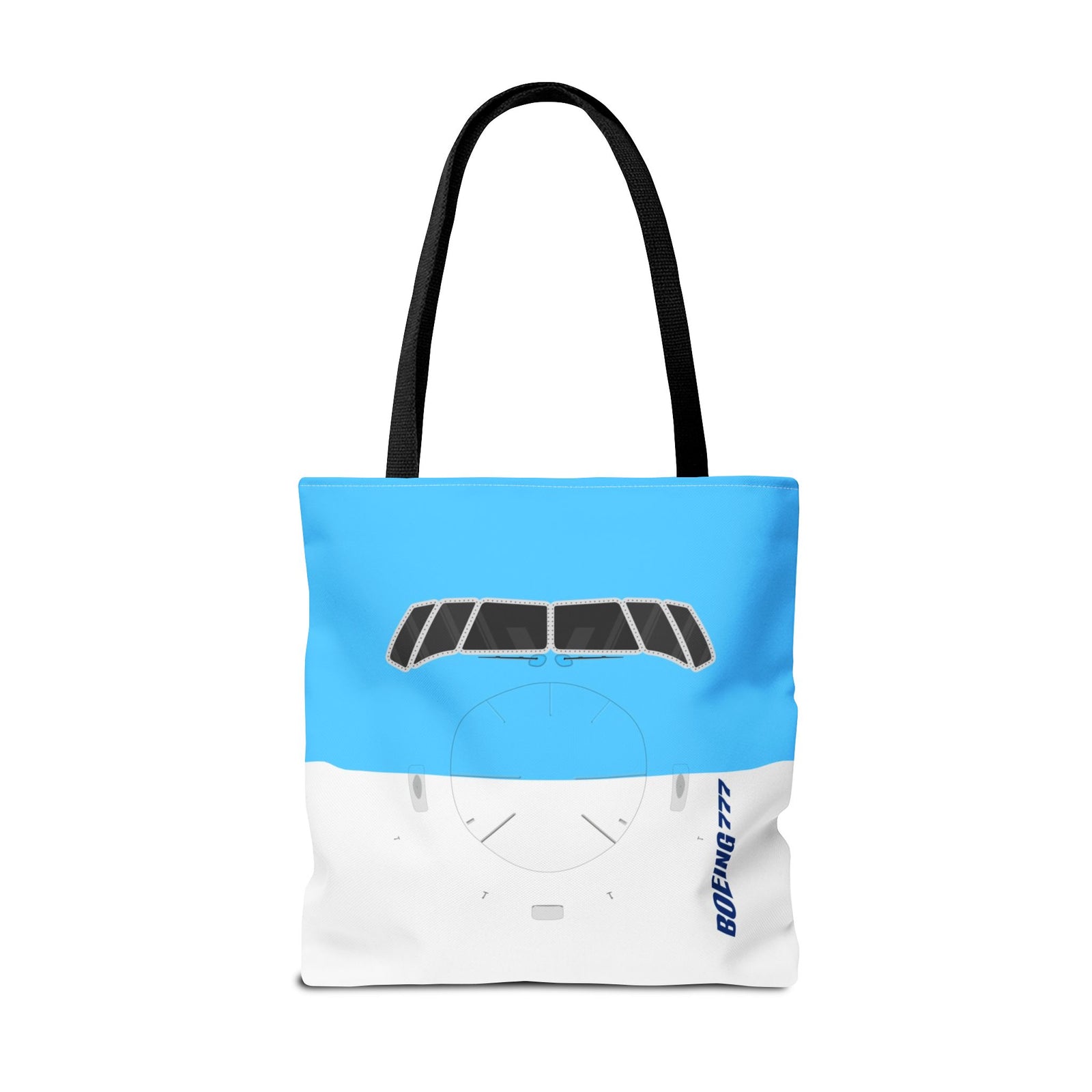 787 Tote Bag — Printed Green Travel Tote
