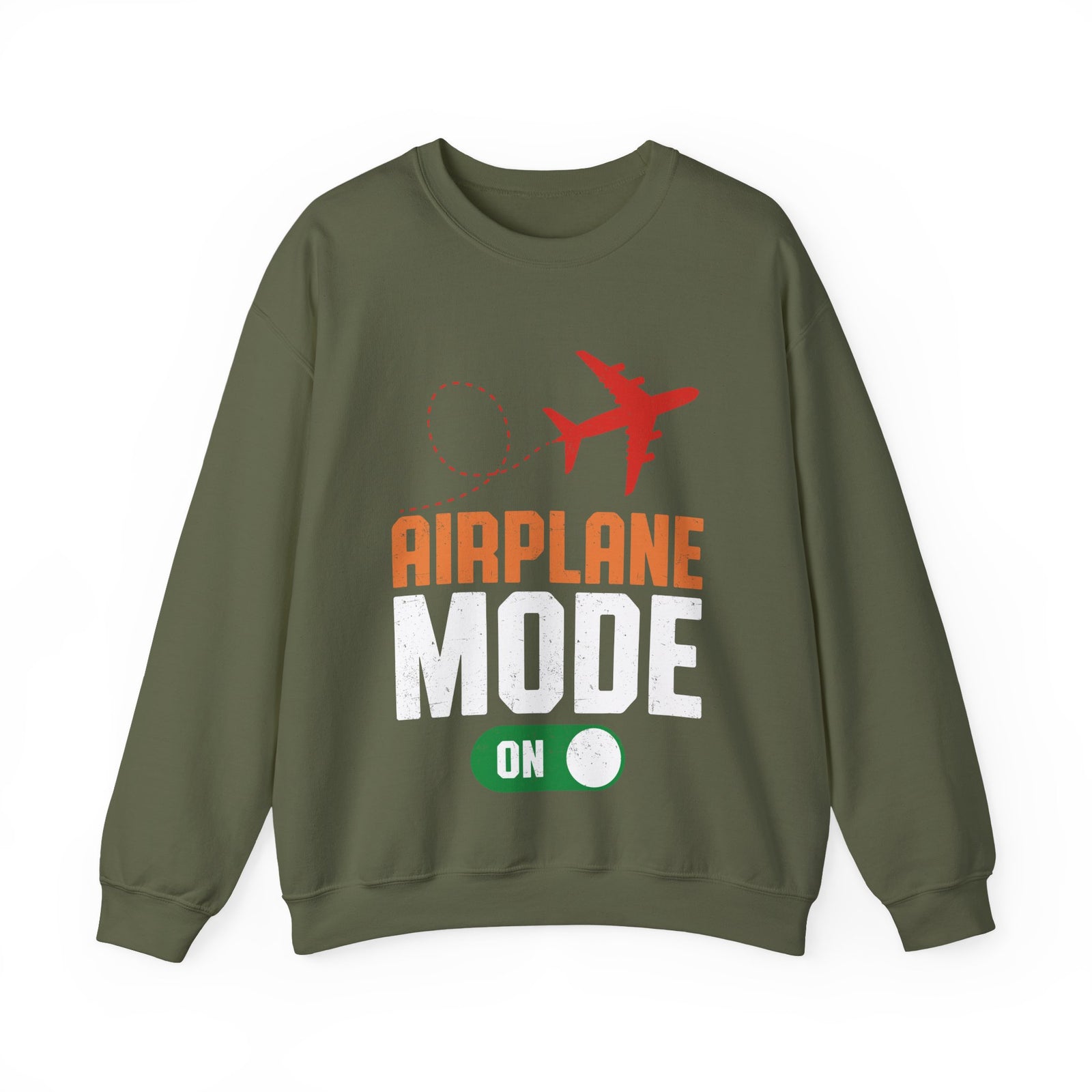 Airplane Mode On - Crewneck Sweatshirt