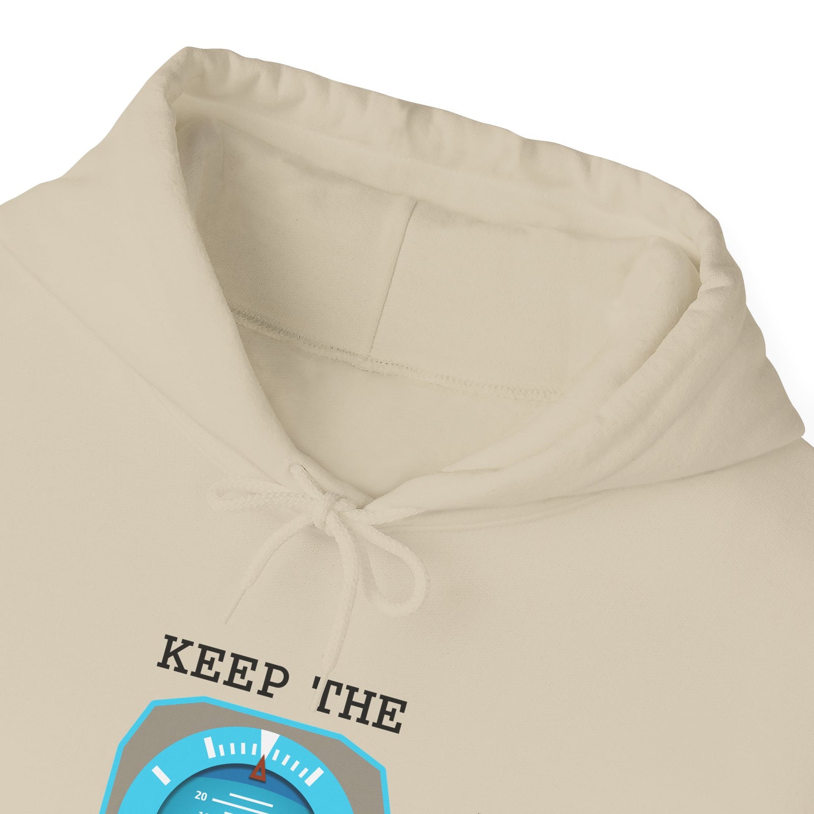 Keep The Blue Side Up - Unisex Pullover Hoodie