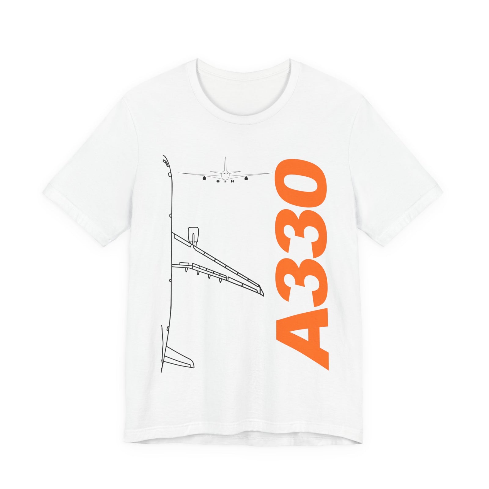 Airbus A330 Unisex Jersey Tee - Perfect for Aviation Enthusiasts