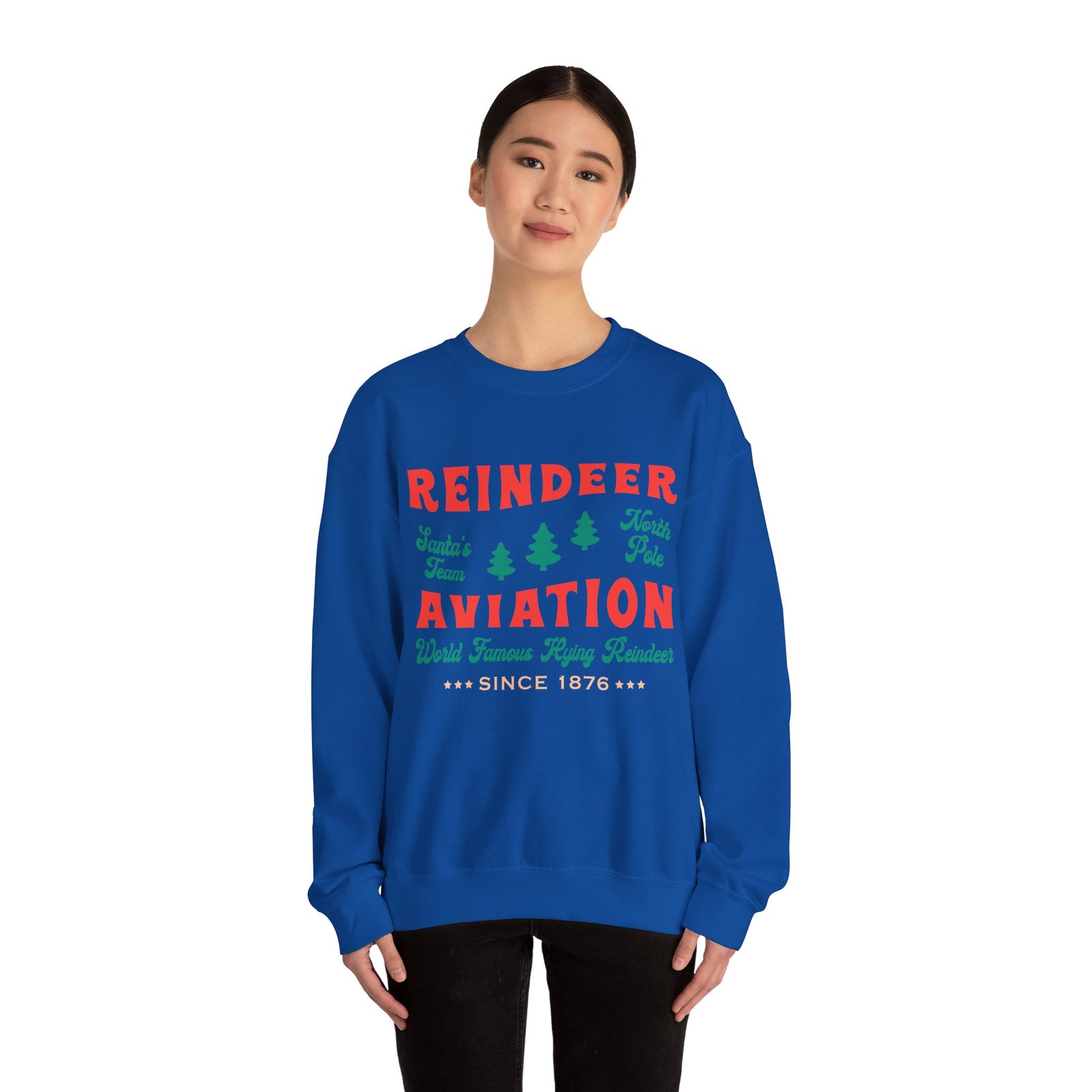 Reindeer Aviation - Unisex Crewneck Sweatshirt