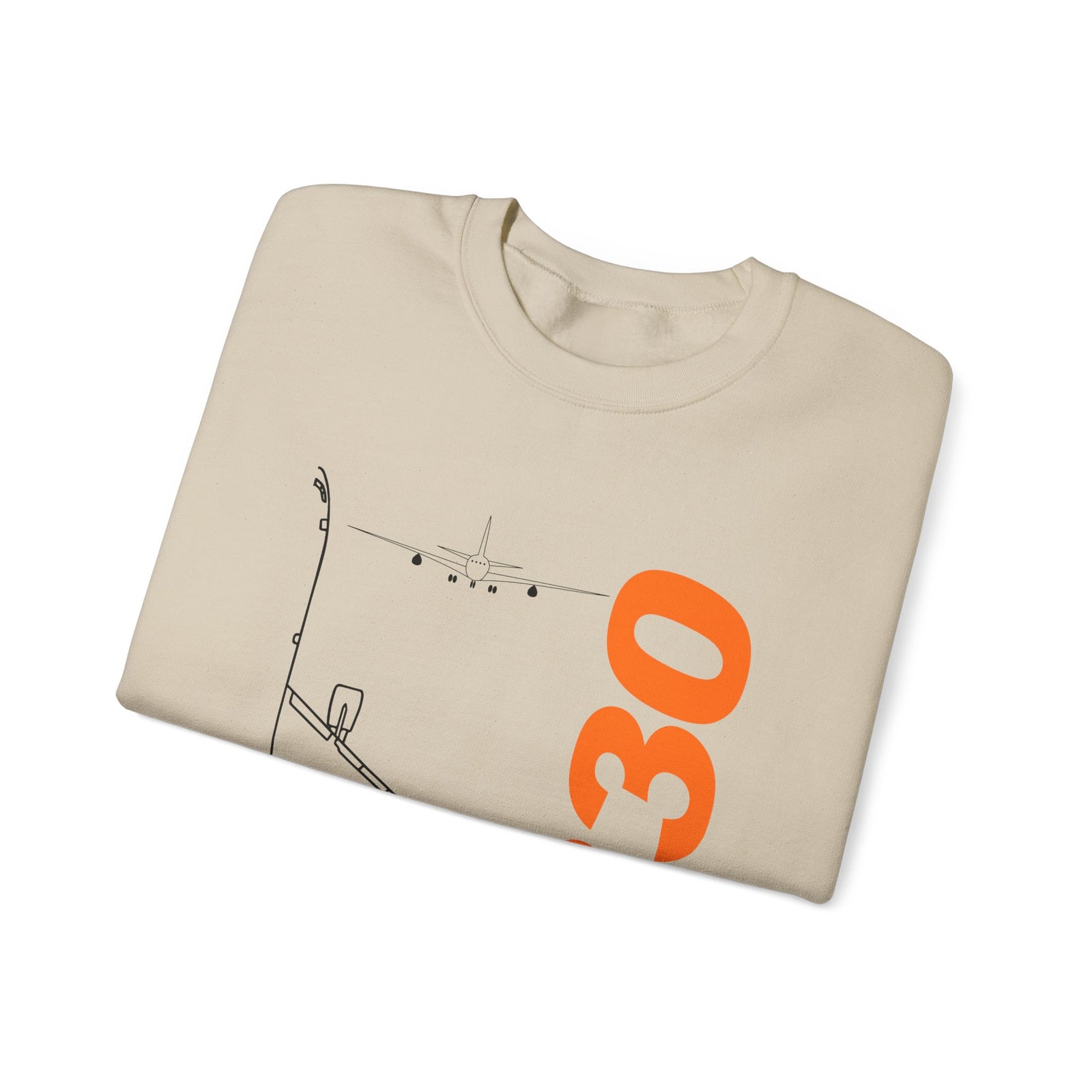 Airbus A330 Crewneck Sweatshirt - Travel Inspiring Cozy Apparel