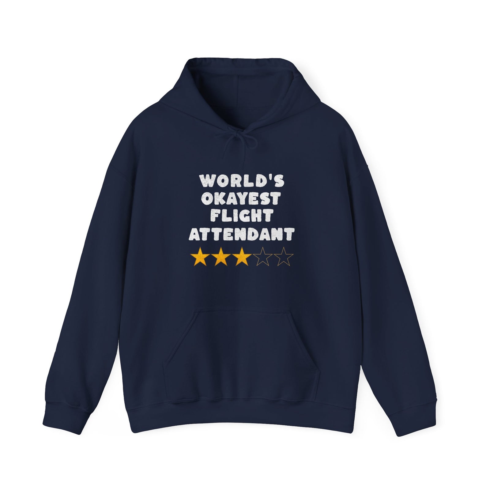 Worlds Okayest Flight Attendant - Pullover Hoodie