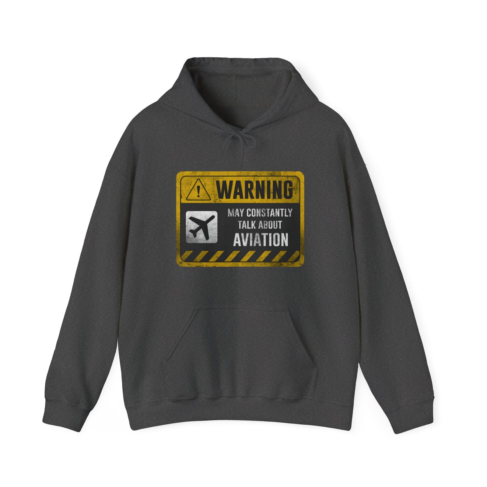 Warning May Constantly Talk About Aviation - Pullover Hoodie