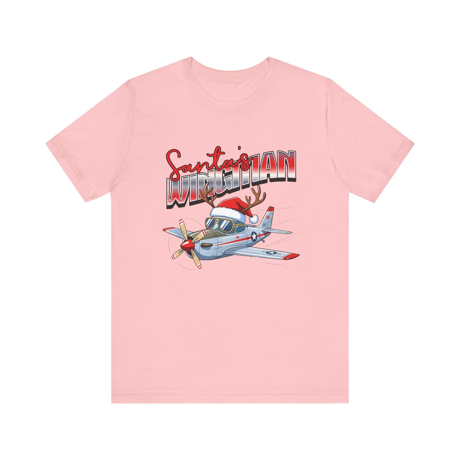 Santa’s wingman Unisex Jersey Tee - Perfect for Aviation Enthusiasts