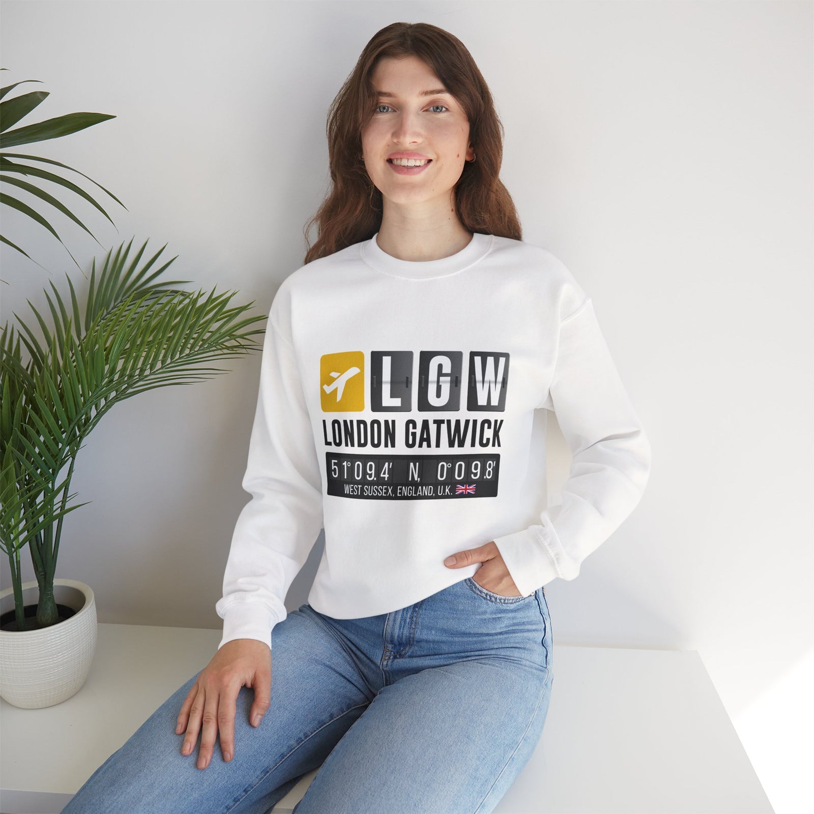 LGW London Gatwick - Crewneck Sweatshirt