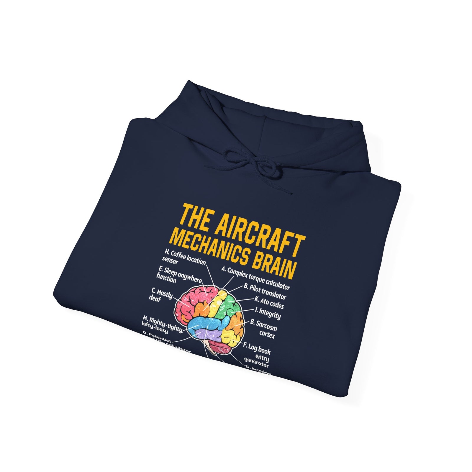 The Aircraft Mechanic’s Brain - Pullover Hoodie