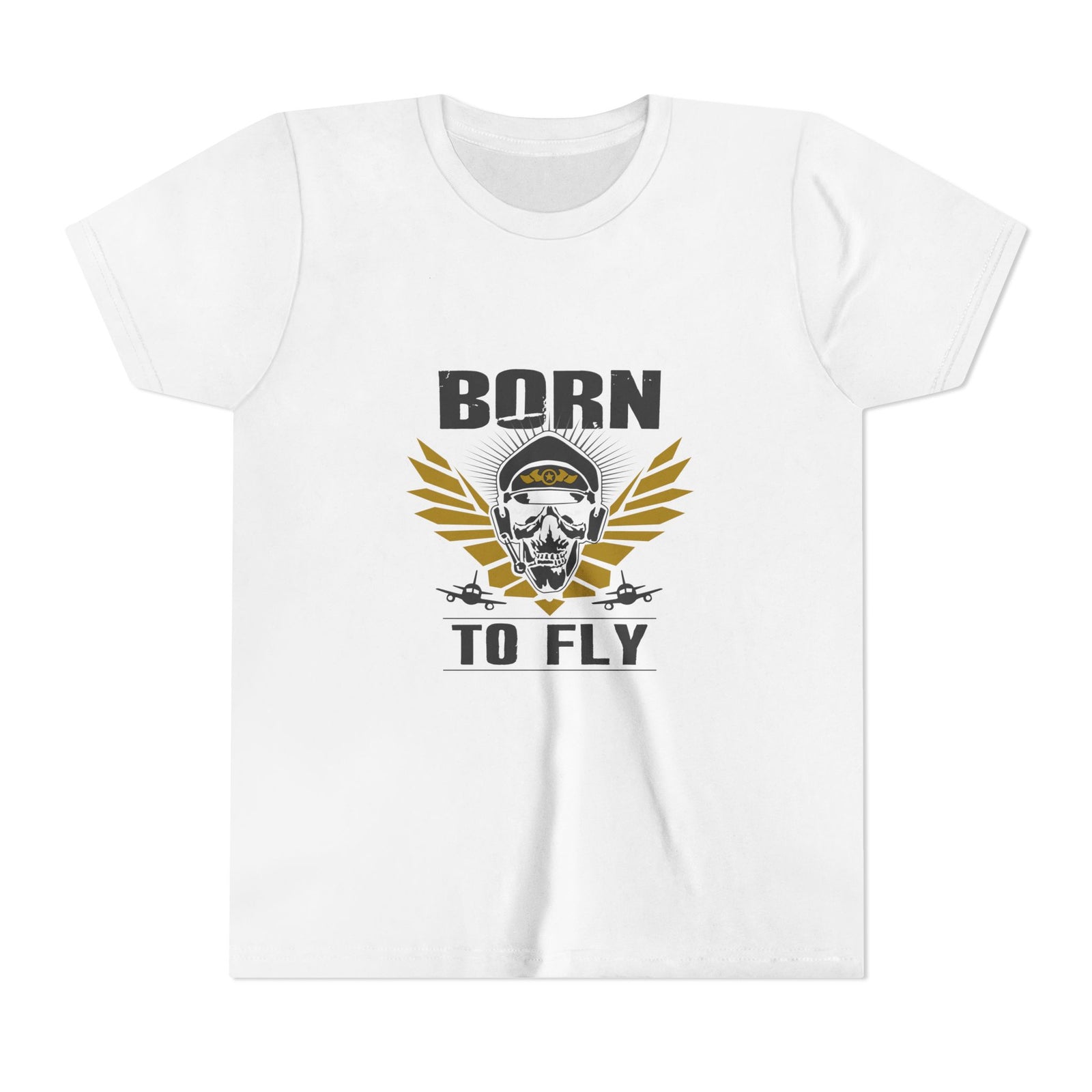 Born To Fly - Unisex Youth Short Sleeve Tee