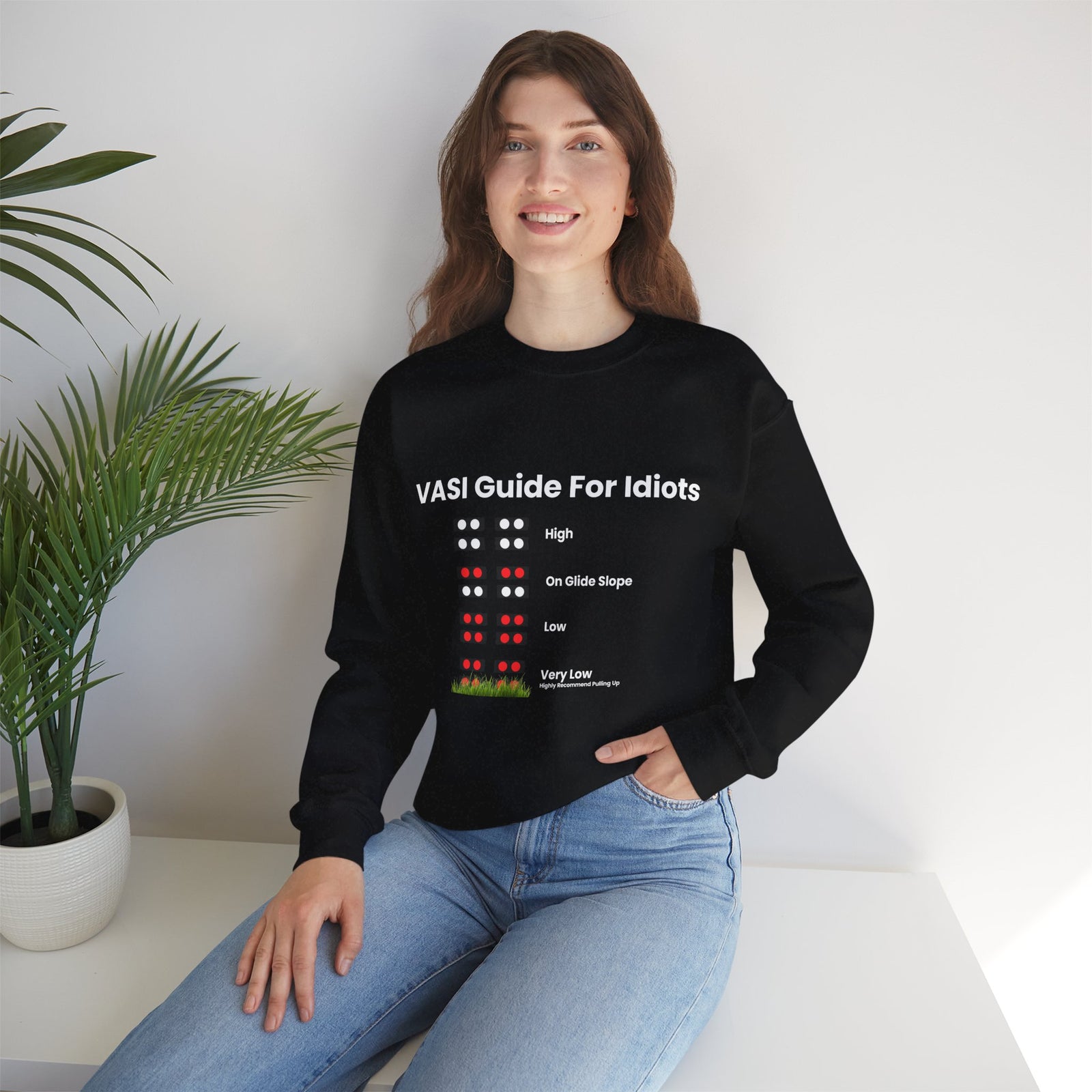 Vasi guide for idiots - Crewneck Sweatshirt