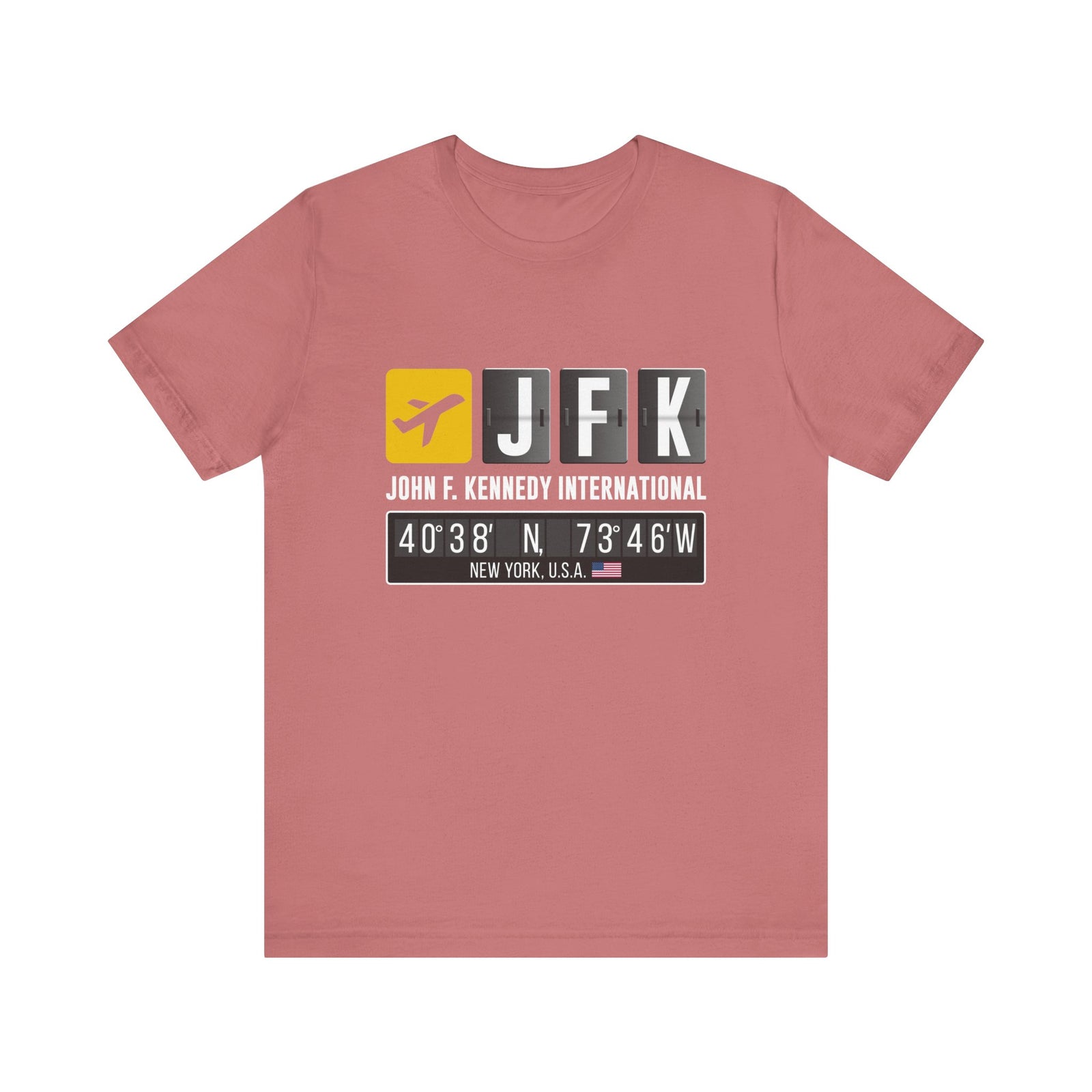 JFK John F. Kennedy International Airport - Unisex Jersey Tee