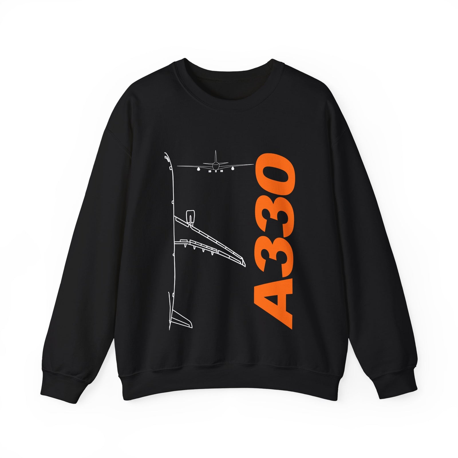 Airbus A330 Crewneck Sweatshirt - Travel Inspiring Cozy Apparel