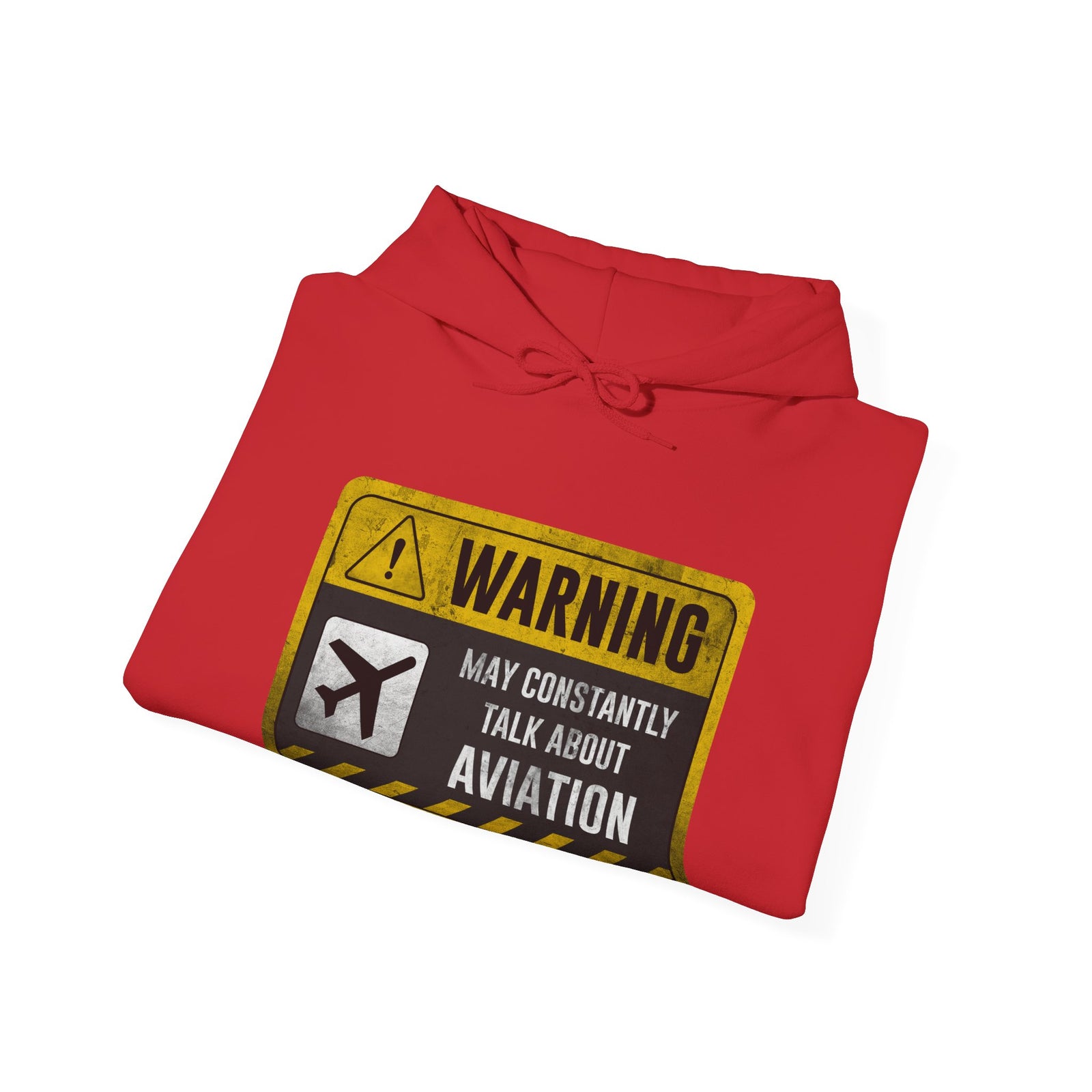 Warning May Constantly Talk About Aviation - Pullover Hoodie