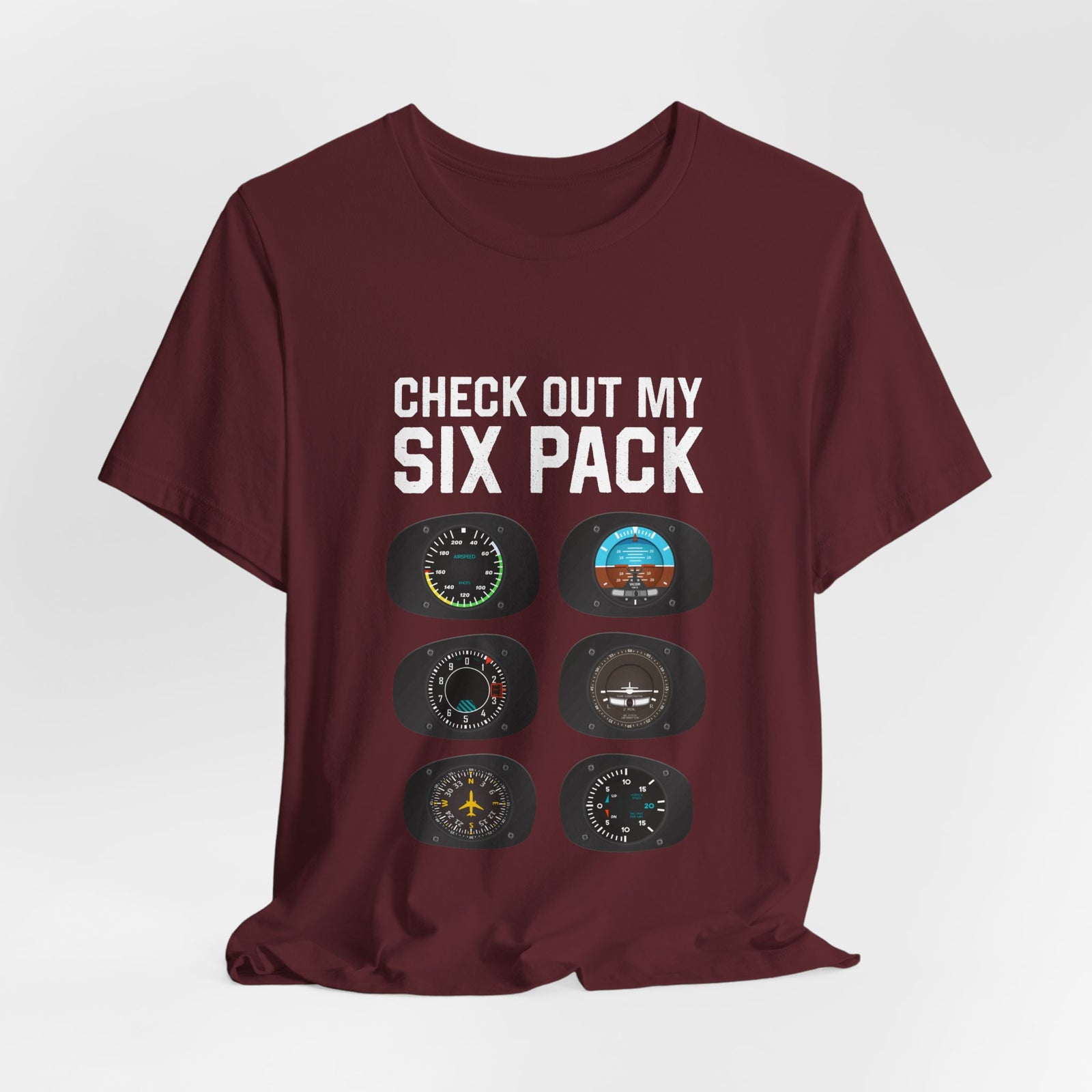 Check Out My Six Pack - Unisex Jersey Tee