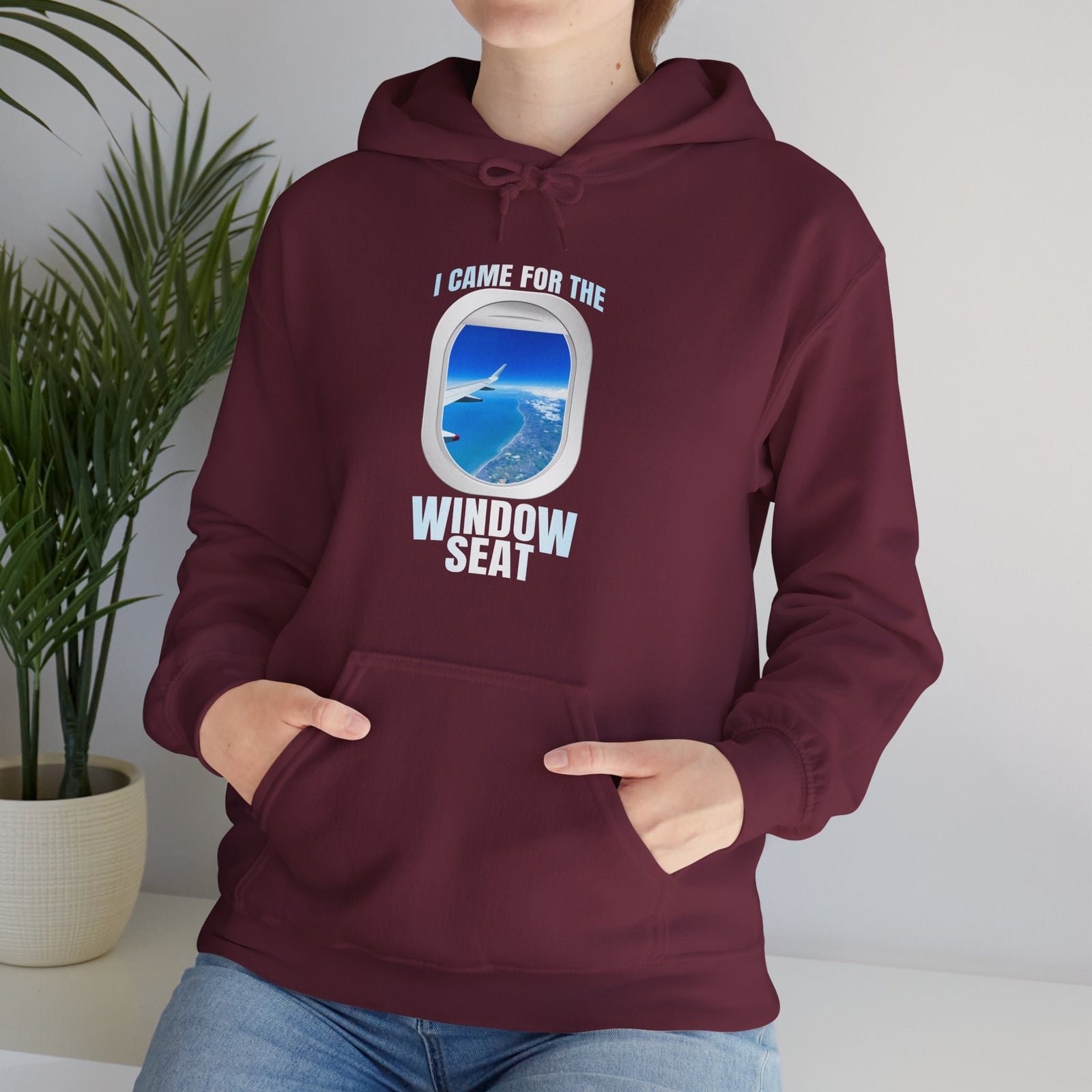 I Came For The Window Seat - Pullover Hoodie