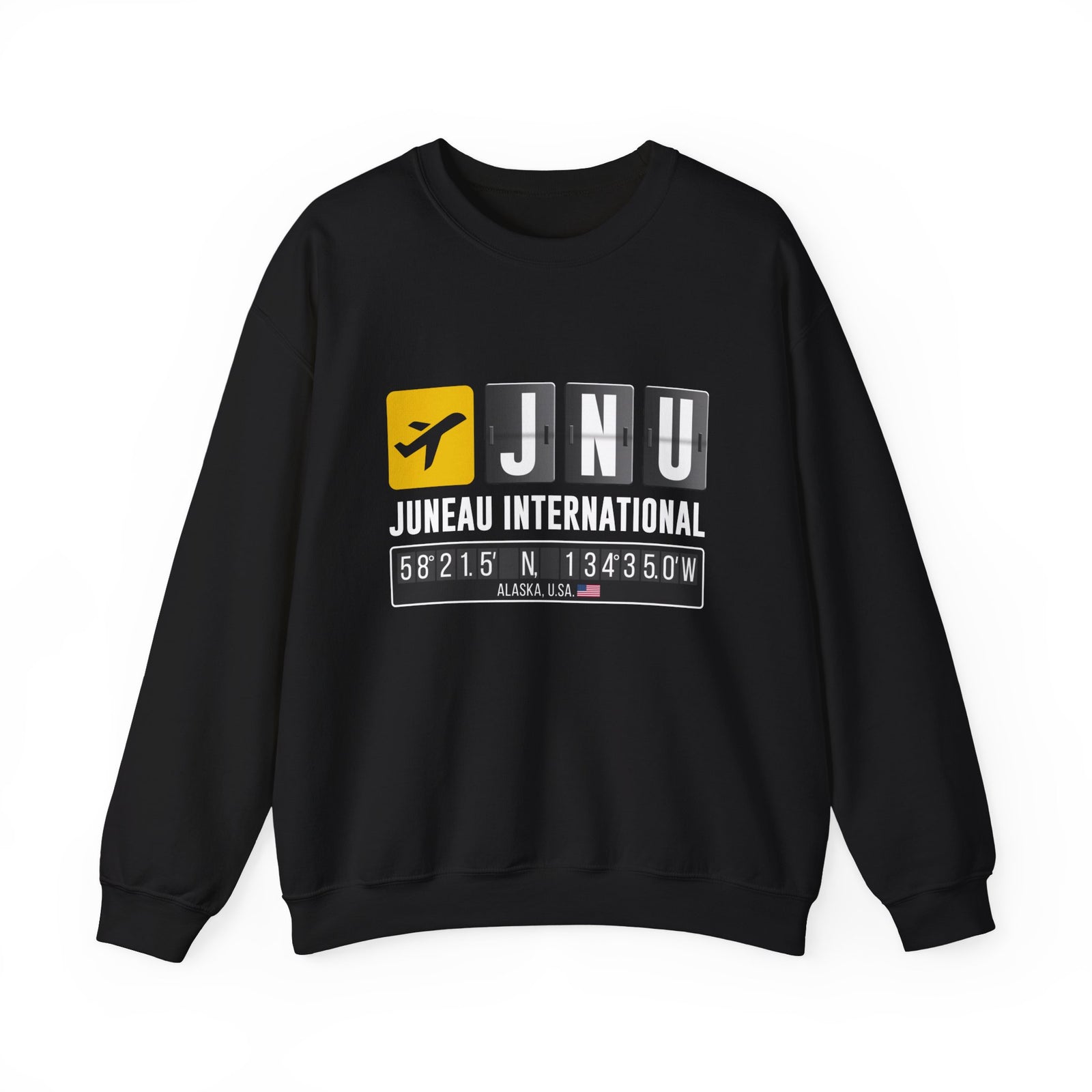 JNU Juneau International Airport - Crewneck Sweatshirt