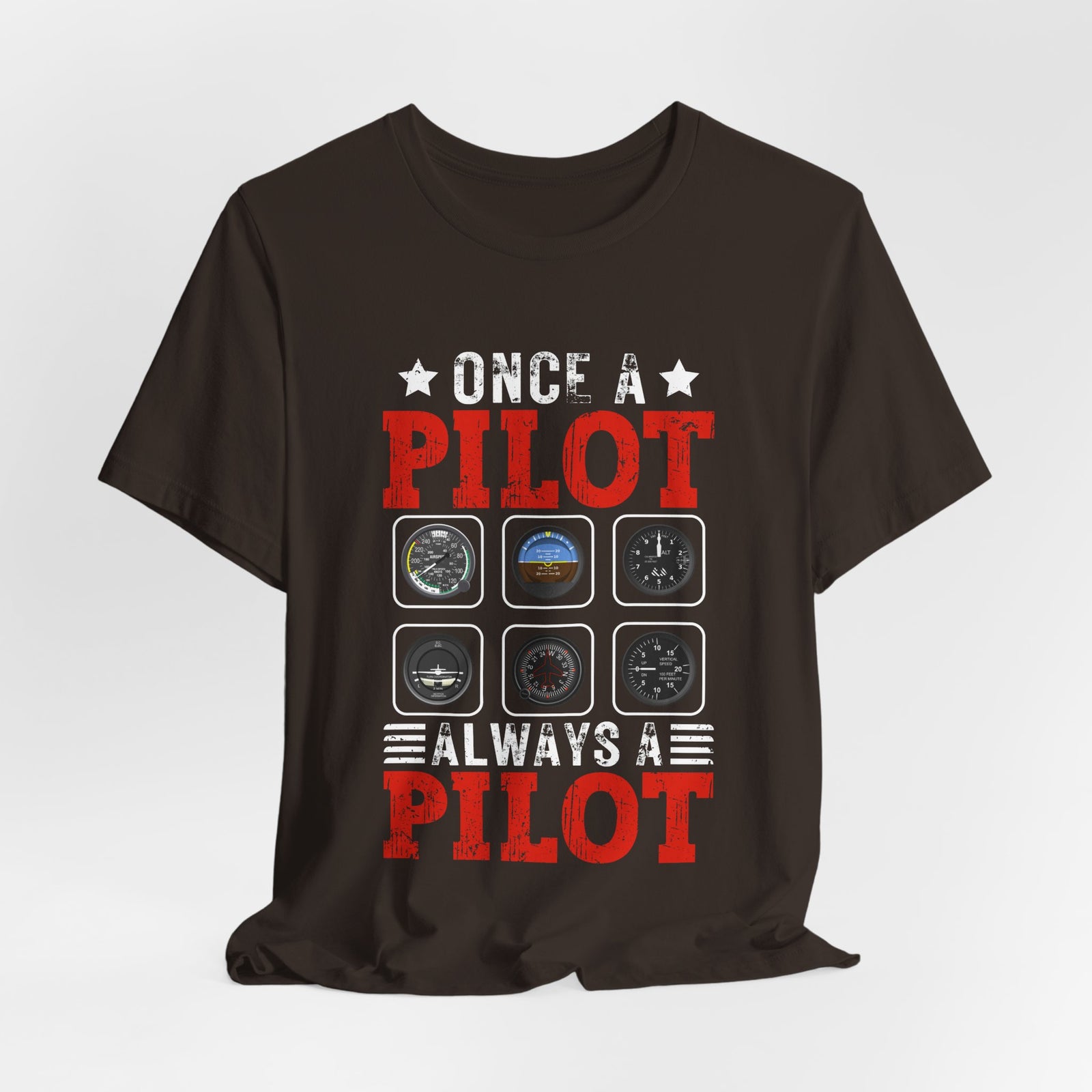 Once A Pilot Always A Pilot - Unisex Jersey Tee