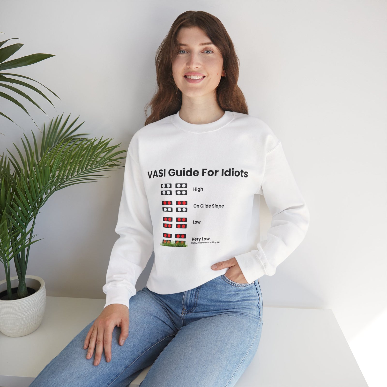 Vasi guide for idiots - Crewneck Sweatshirt