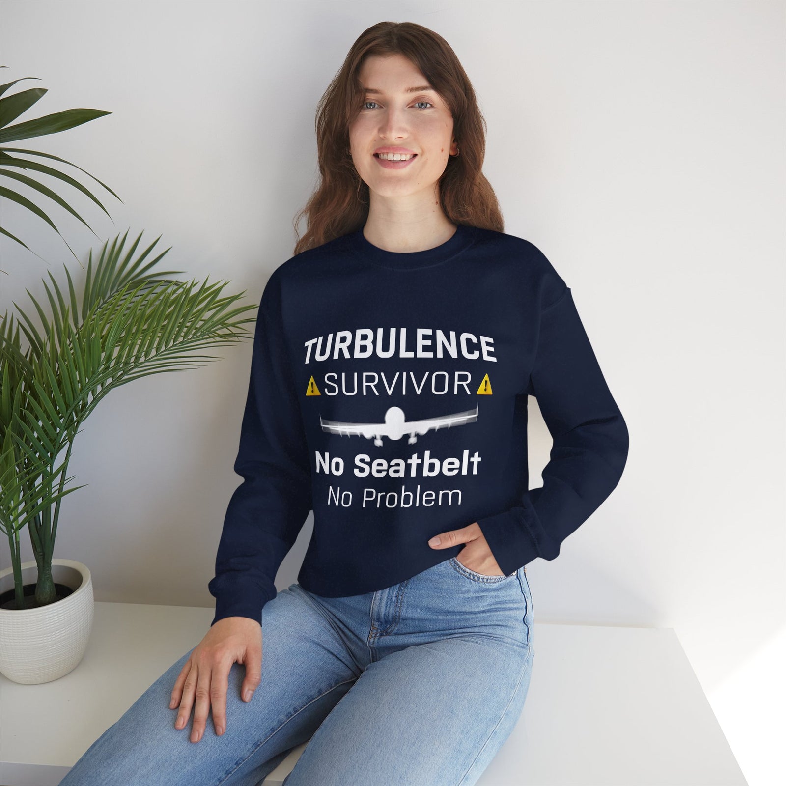 Turbulence survivor - Crewneck Sweatshirt