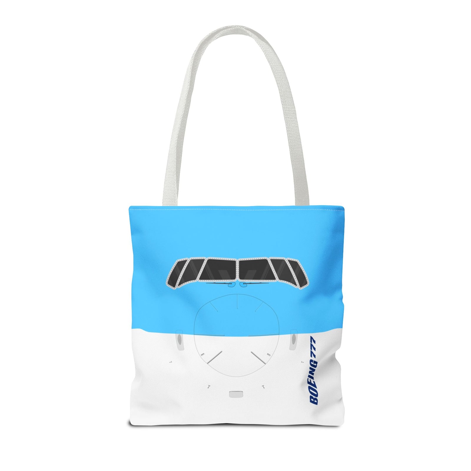 787 Tote Bag — Printed Green Travel Tote