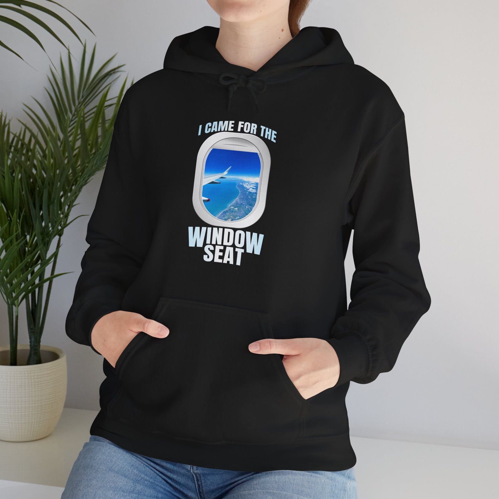 I Came For The Window Seat - Pullover Hoodie