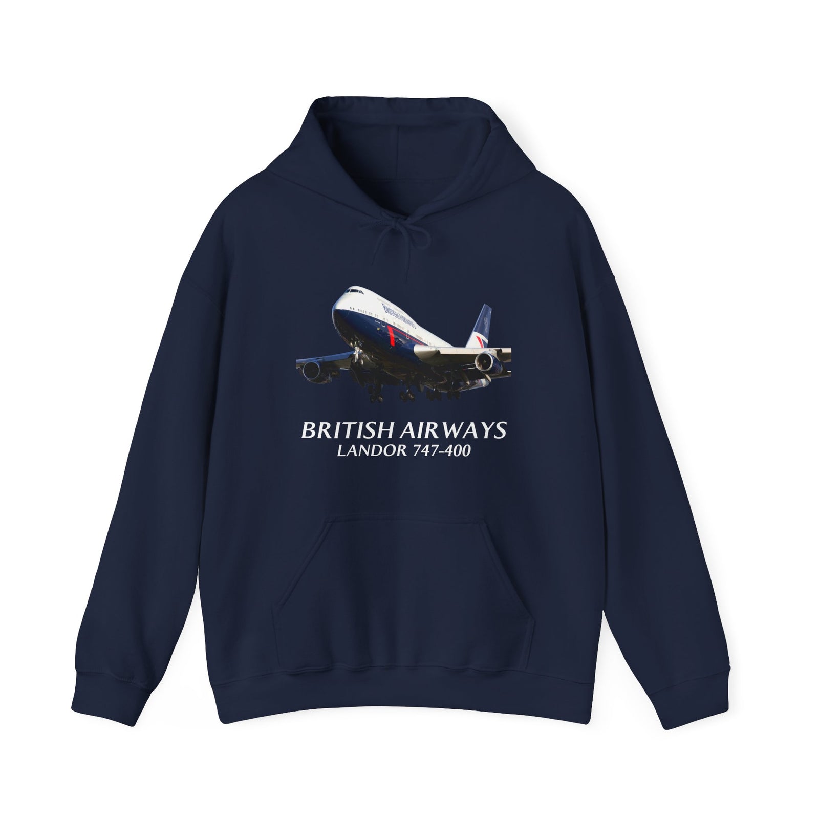 British Airways Landor 747-400 - Pullover Hoodie