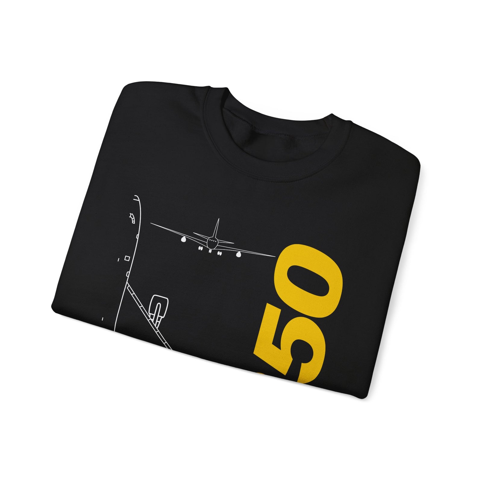 Airbus A350 Crewneck Sweatshirt - Travel Inspiring Cozy Apparel