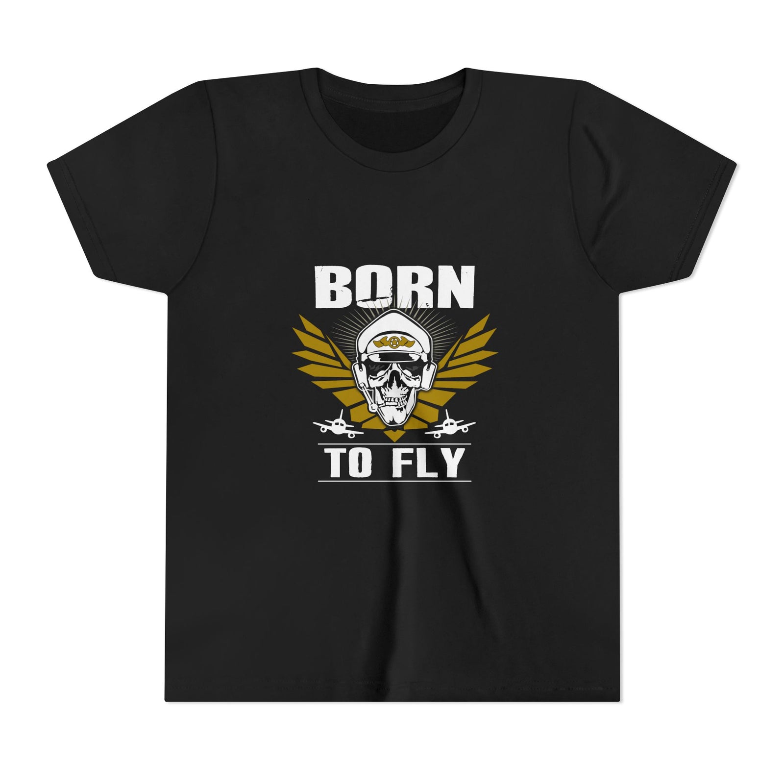 Born To Fly - Unisex Youth Short Sleeve Tee
