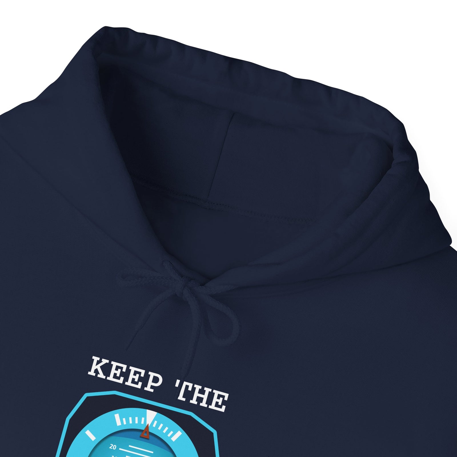 Keep The Blue Side Up - Unisex Pullover Hoodie