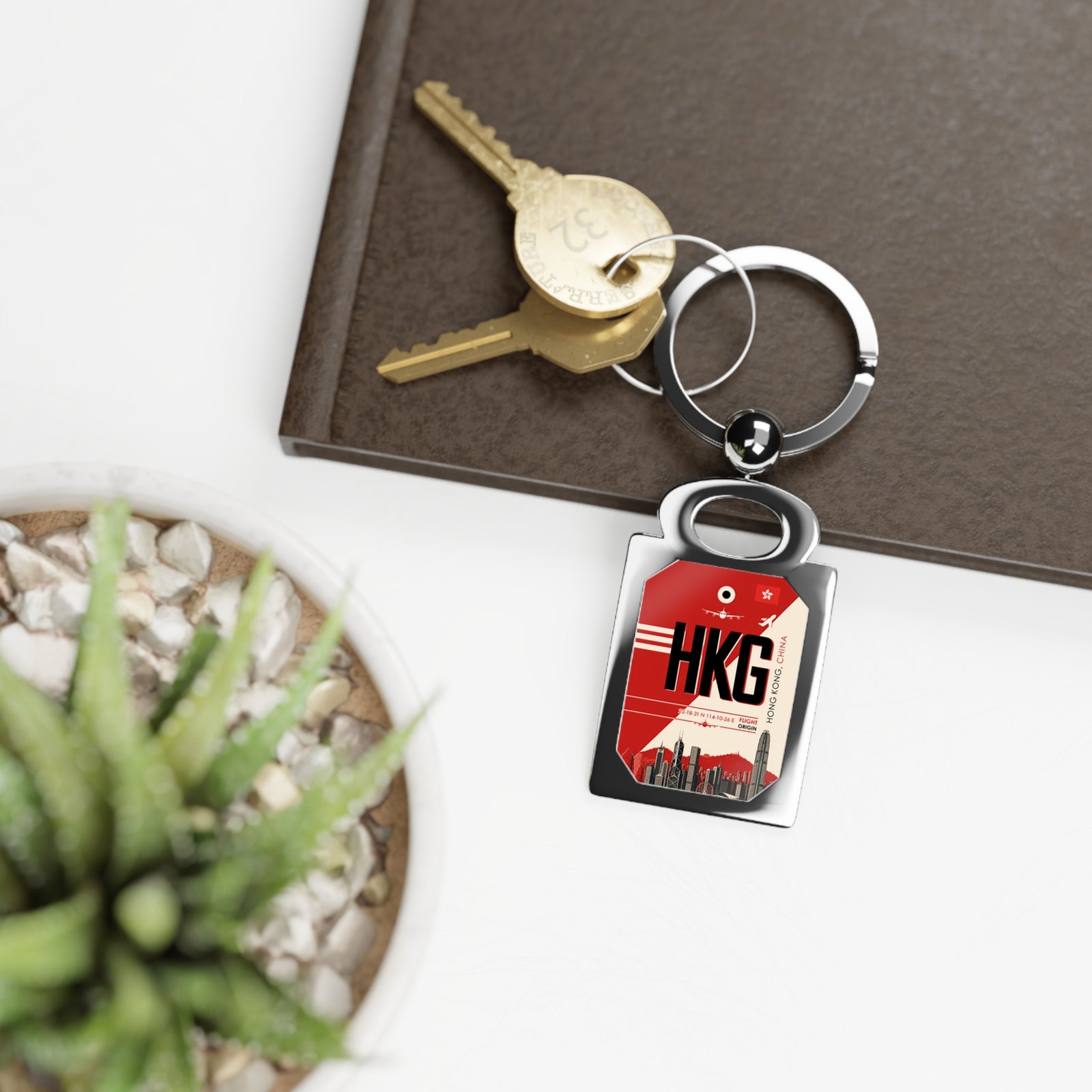 HKG - Rectangle Keyring