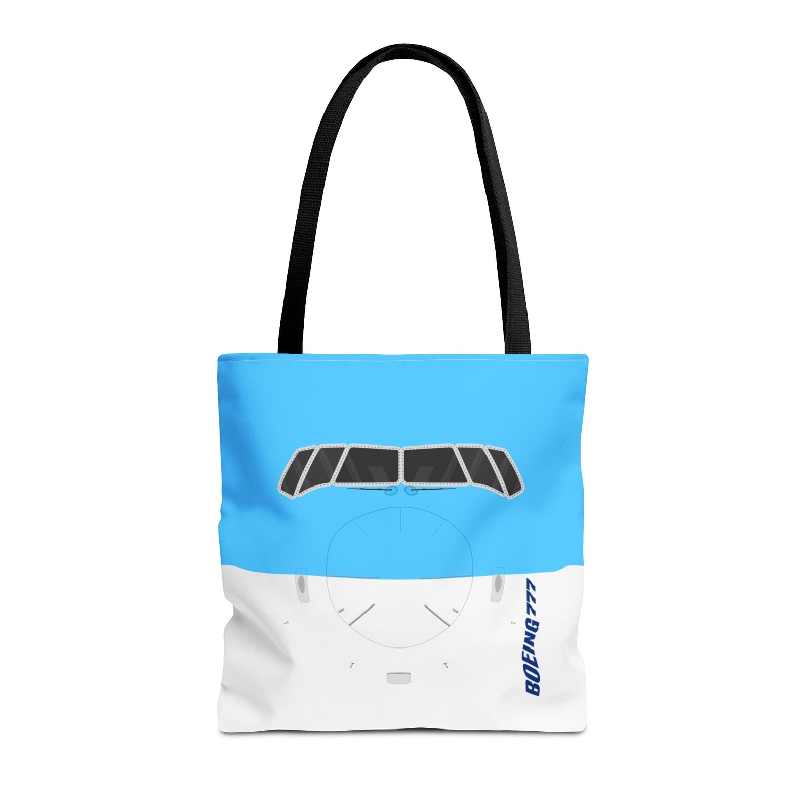 787 Tote Bag — Printed Green Travel Tote