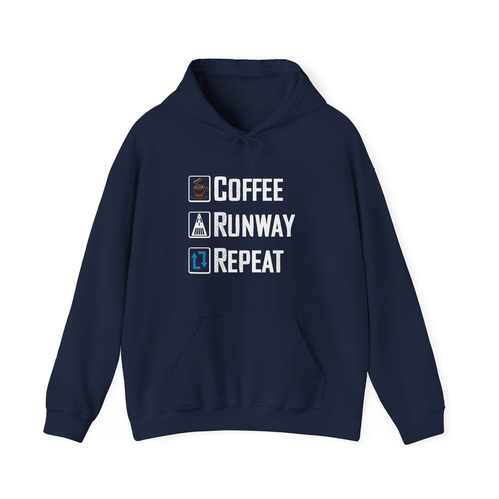 Coffee Runway Repeat - Pullover Hoodie